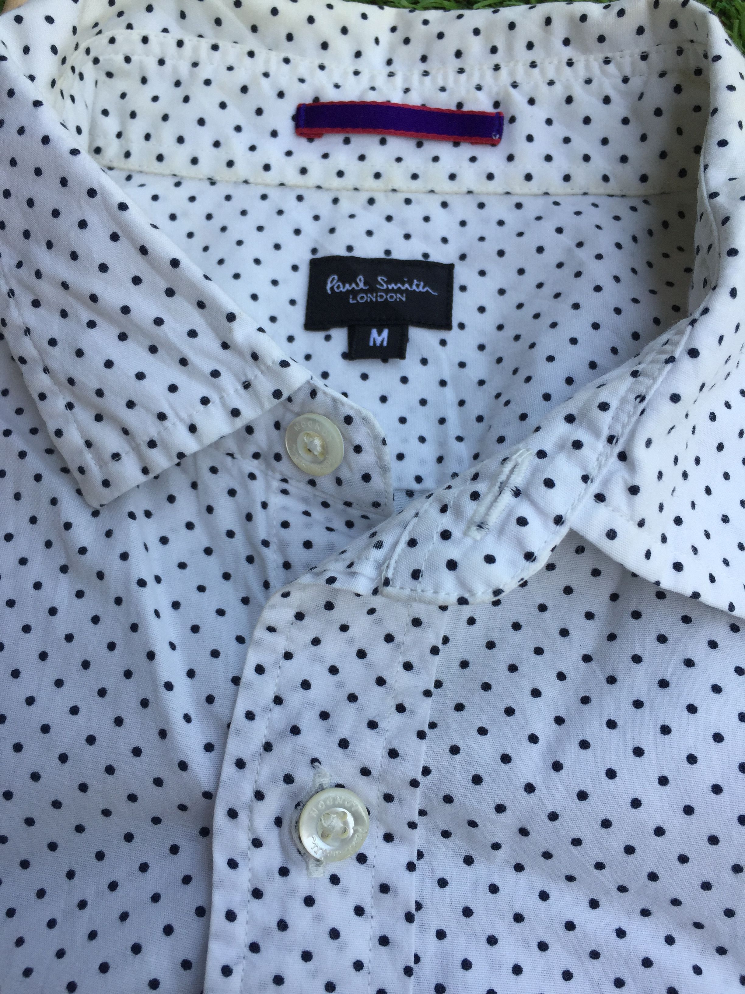 Paul Smith Small Dots Button Down Shirt