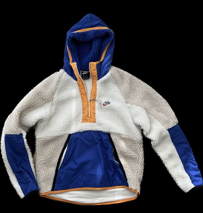 Nike half best sale zip sherpa hoodie