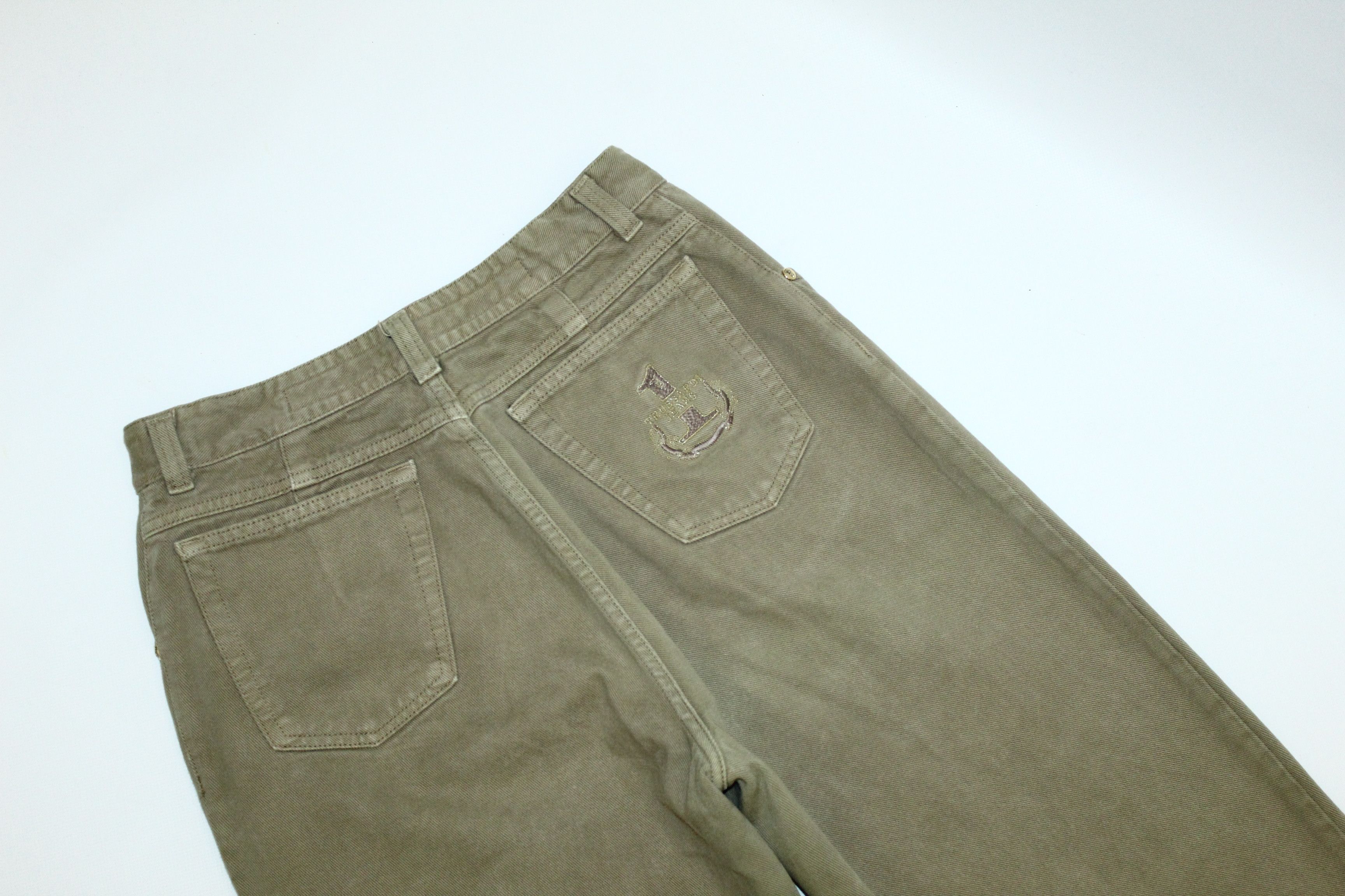 Trussardi Rare Vintage Trussardi Jeans Baggy Size US 31 - 10 Thumbnail