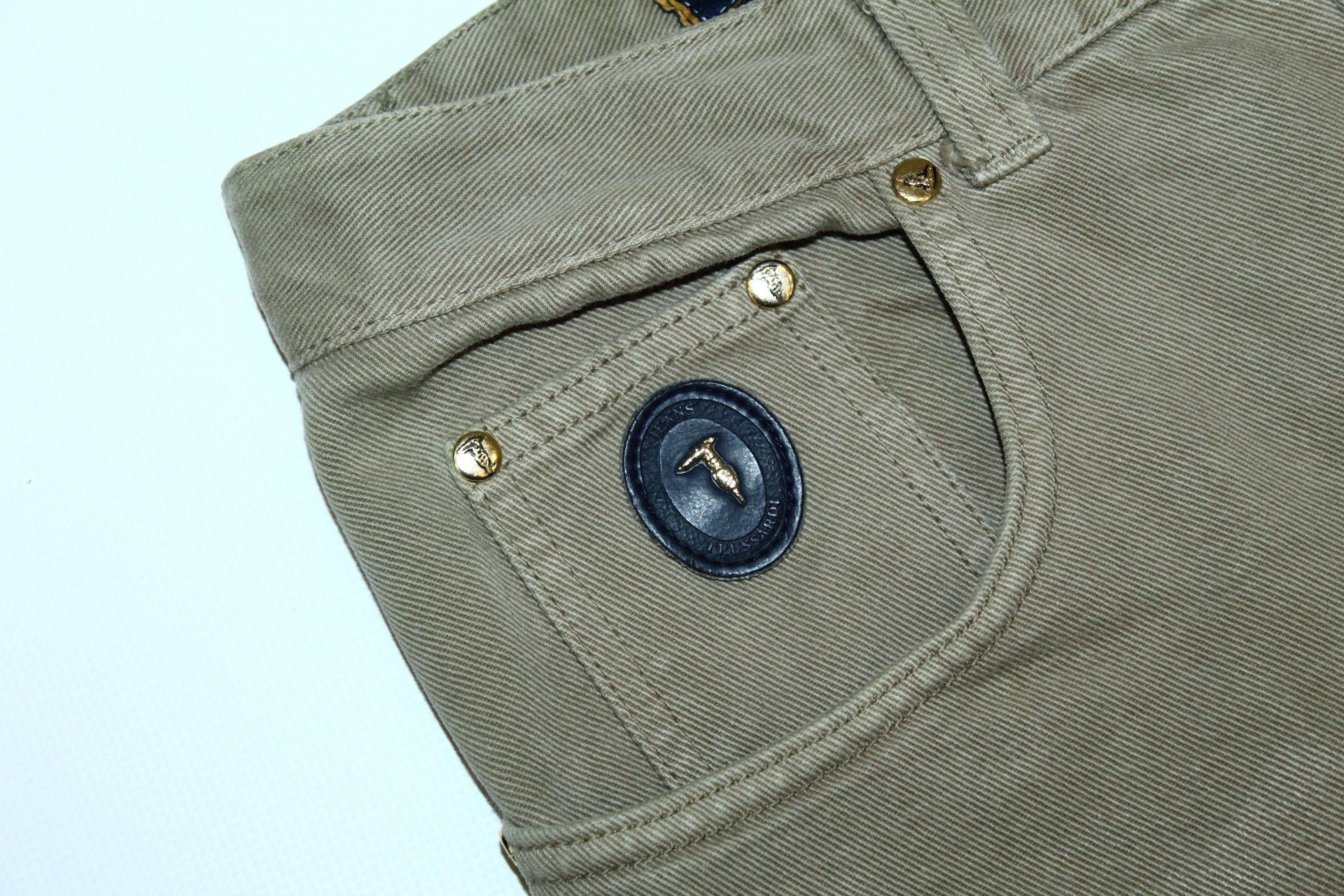 Trussardi Rare Vintage Trussardi Jeans Baggy Size US 31 - 5 Thumbnail