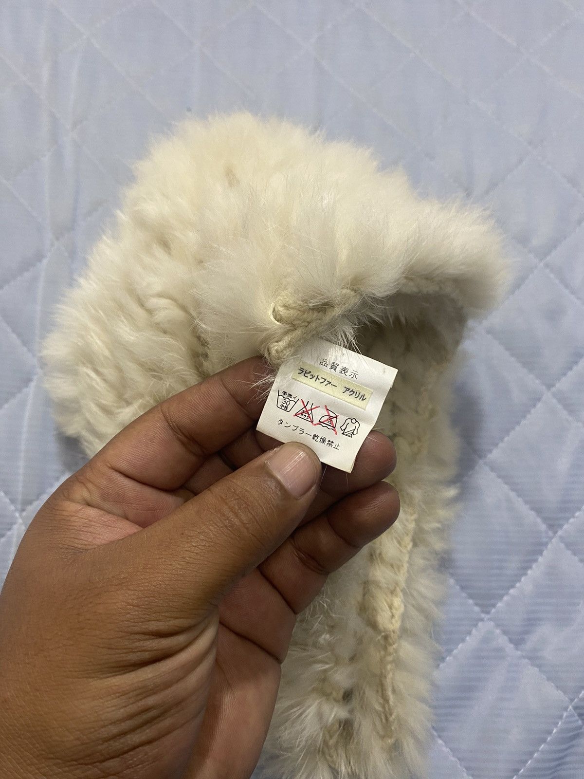 Japanese Brand × Seditionaries RABBIT FUR BEANIE Size ONE SIZE - 6 Thumbnail