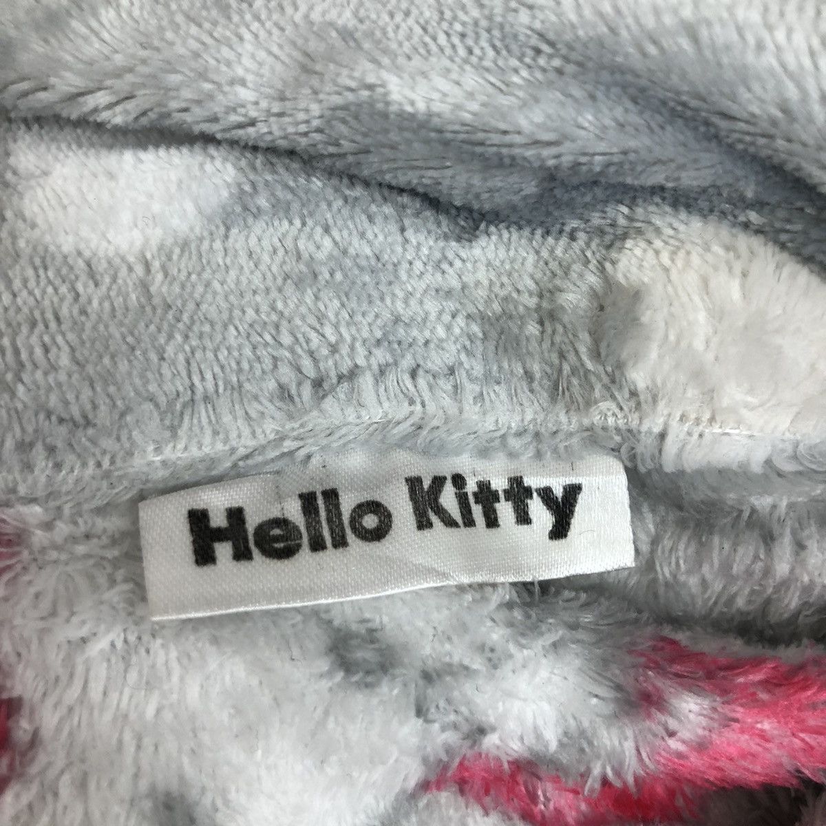 Anime Hello Kitty Fleece Sherpa Big Logo Japanese Sanrio Cartoon Size US XL / EU 56 / 4 - 4 Thumbnail