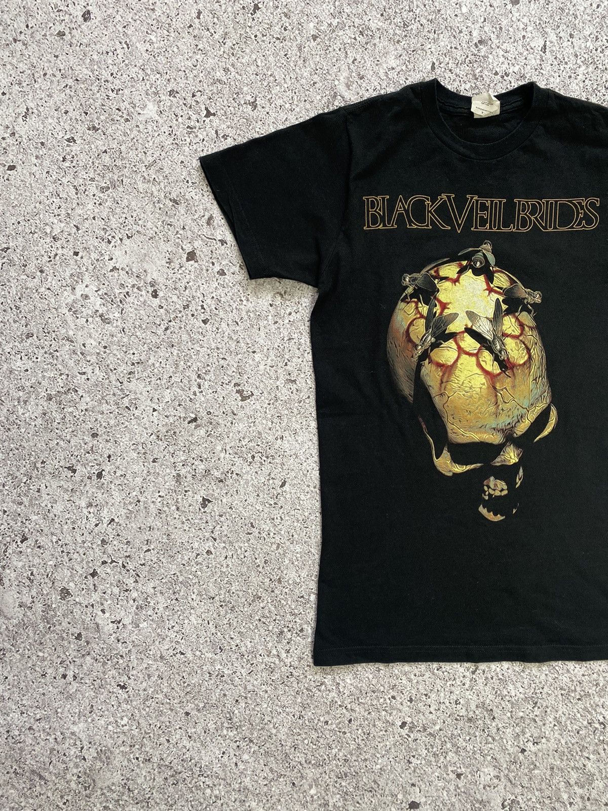 Band Tees × Vintage Vintage Black Veilbrides Rock Band Promo T-shirt 2000’s Size US S / EU 44-46 / 1 - 2 Thumbnail