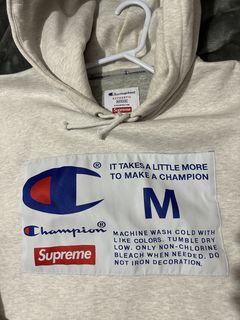 Supreme champion hoodie on sale 2018