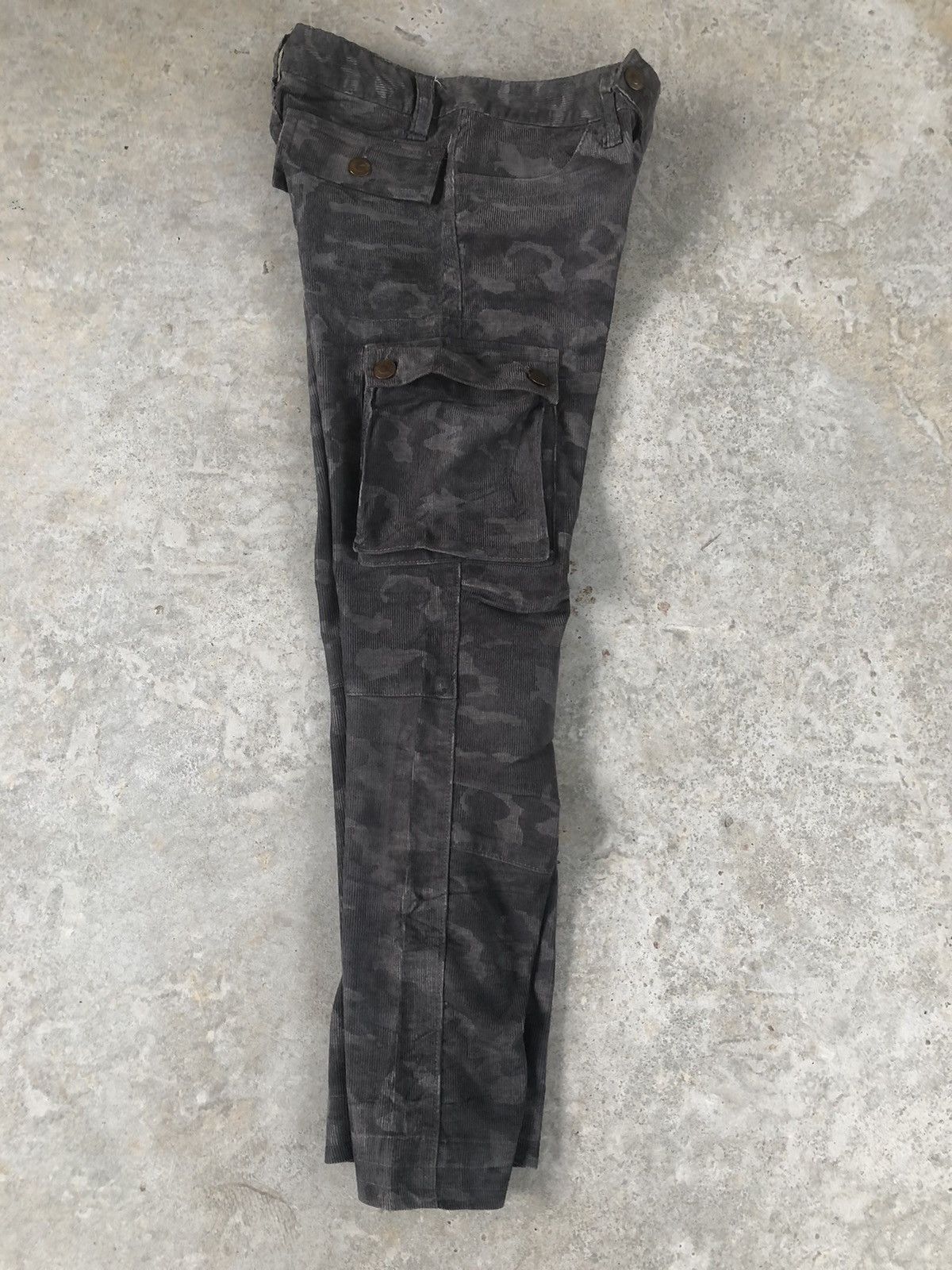 Japanese Brand suit company cargo pants corduroy camo fullprint jeans Size US 30 / EU 46 - 7 Thumbnail