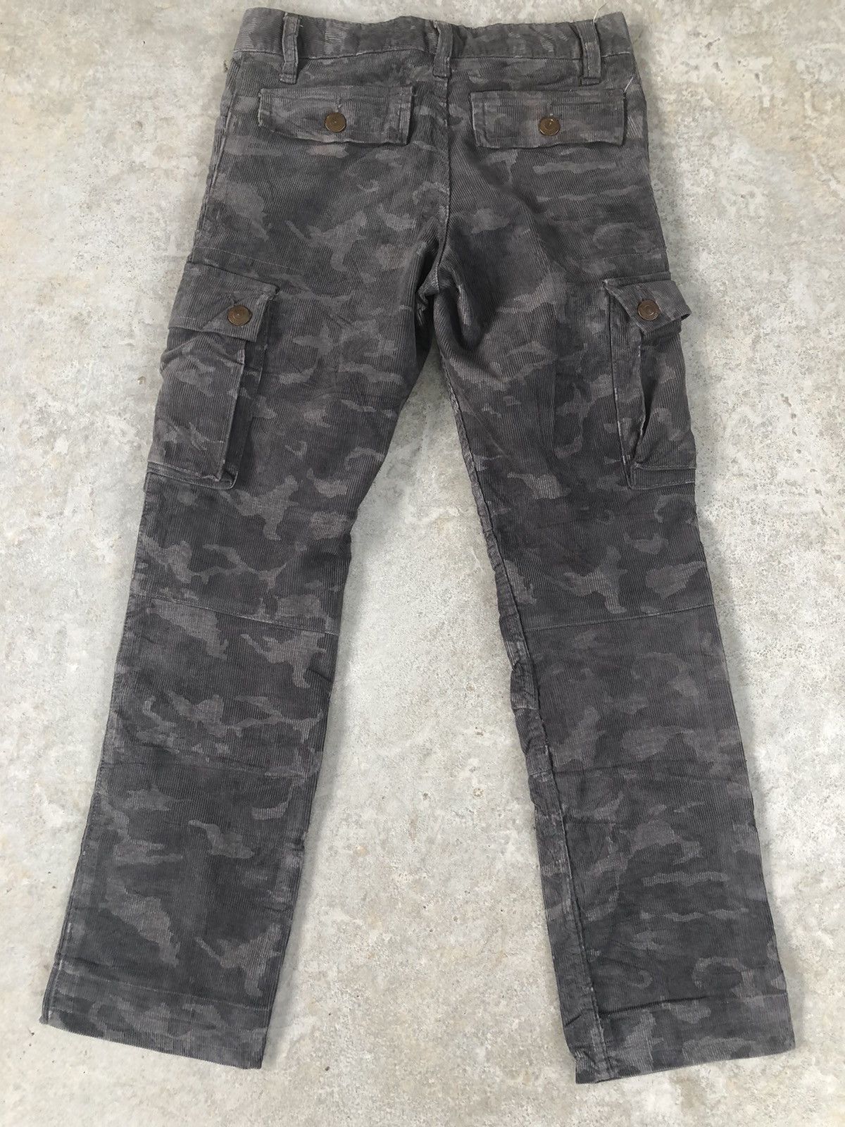 Japanese Brand suit company cargo pants corduroy camo fullprint jeans Size US 30 / EU 46 - 5 Thumbnail
