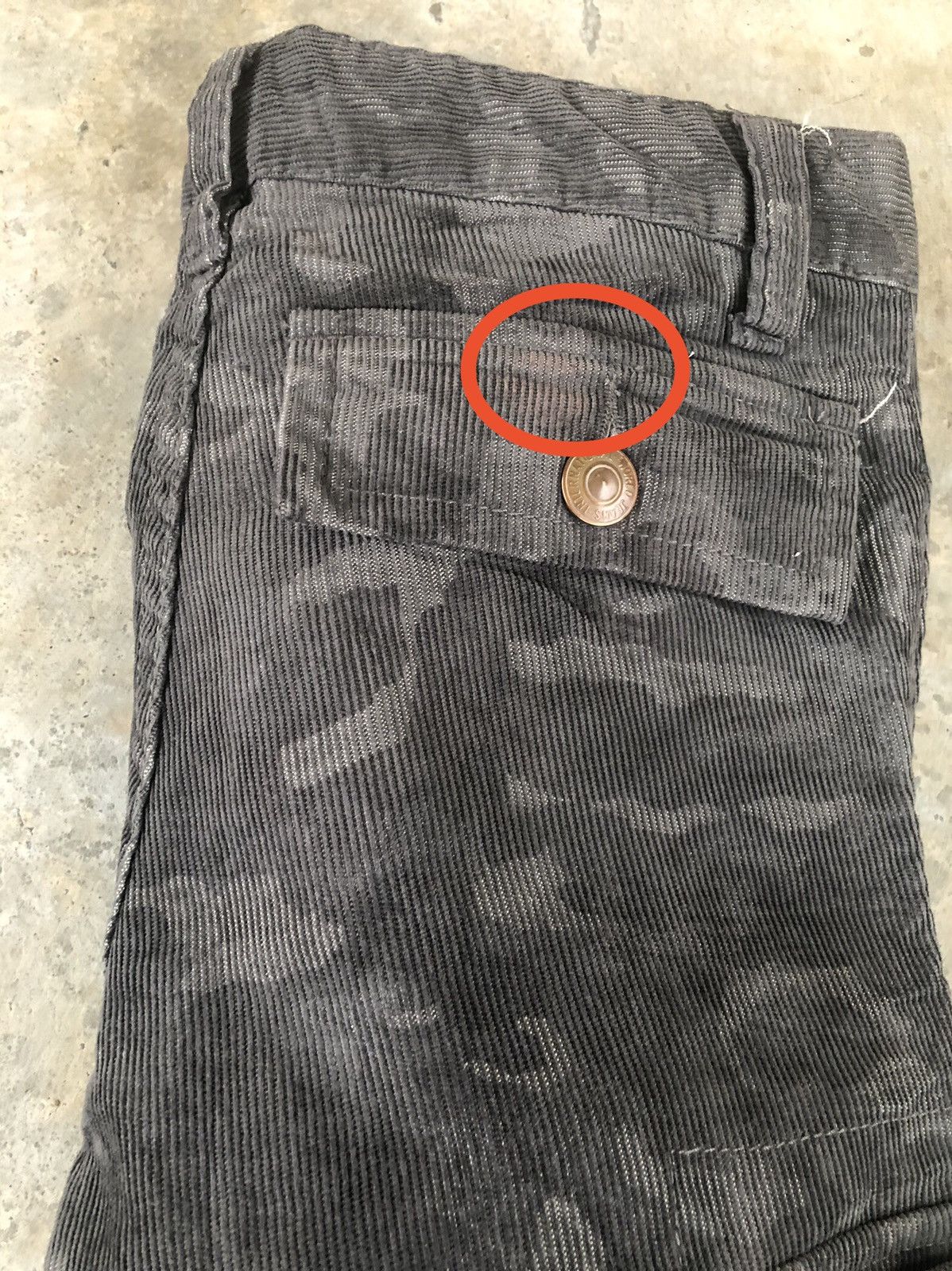 Japanese Brand suit company cargo pants corduroy camo fullprint jeans Size US 30 / EU 46 - 11 Thumbnail