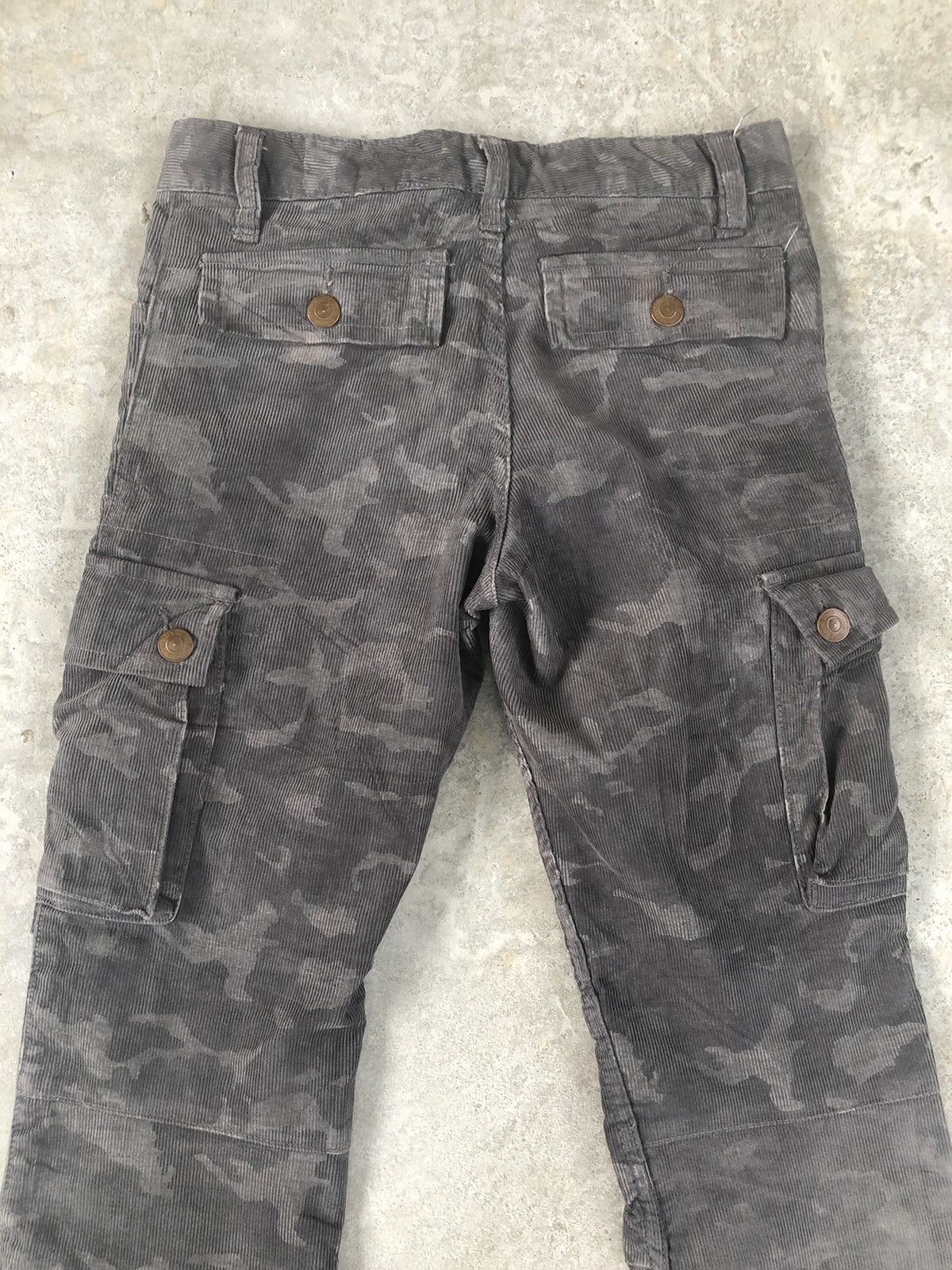 Japanese Brand suit company cargo pants corduroy camo fullprint jeans Size US 30 / EU 46 - 6 Thumbnail