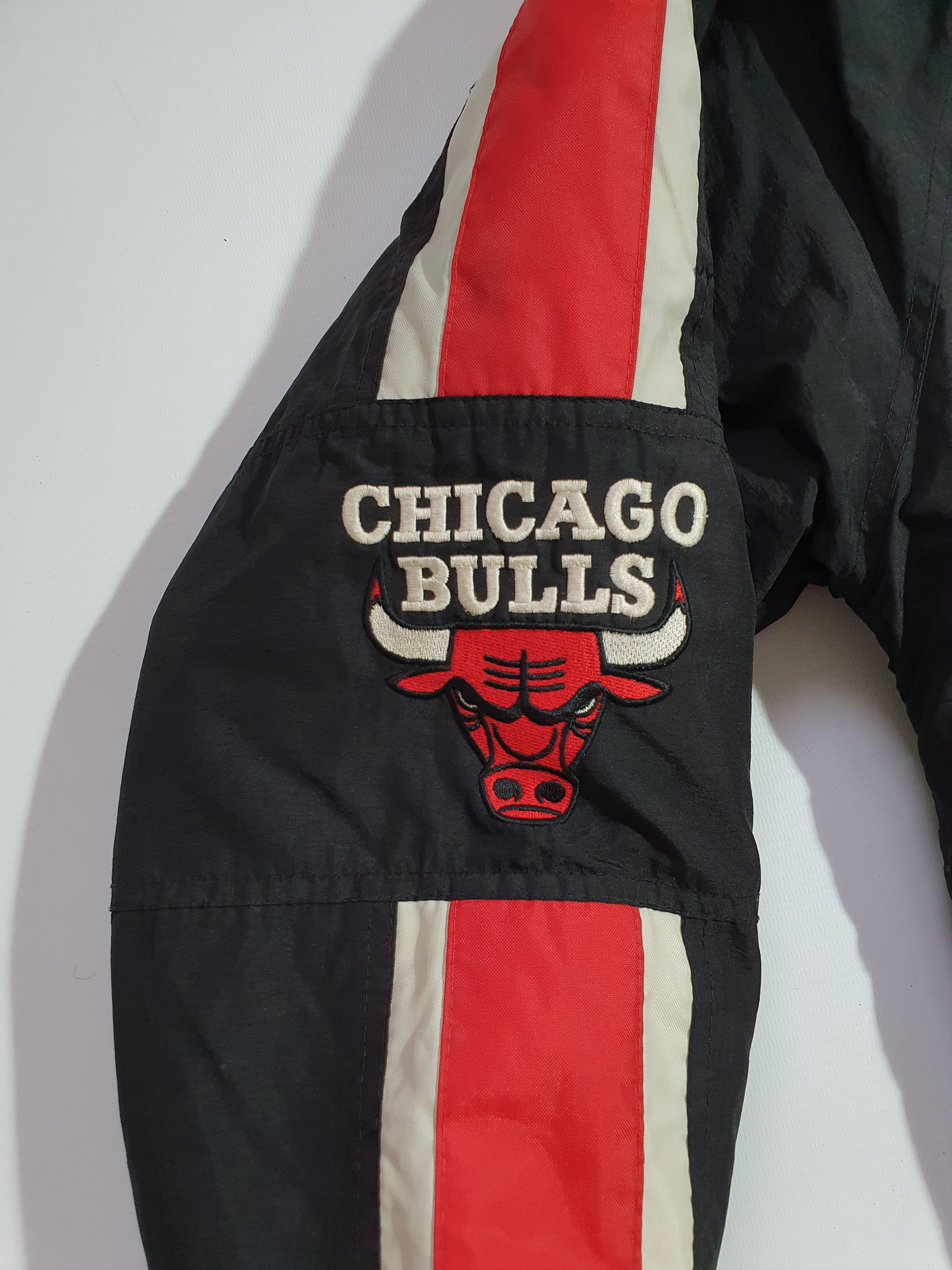 NBA × Starter 90s Vintage Chicago Bulls NBA Starter Rare Jacket Size US L / EU 52-54 / 3 - 7 Thumbnail