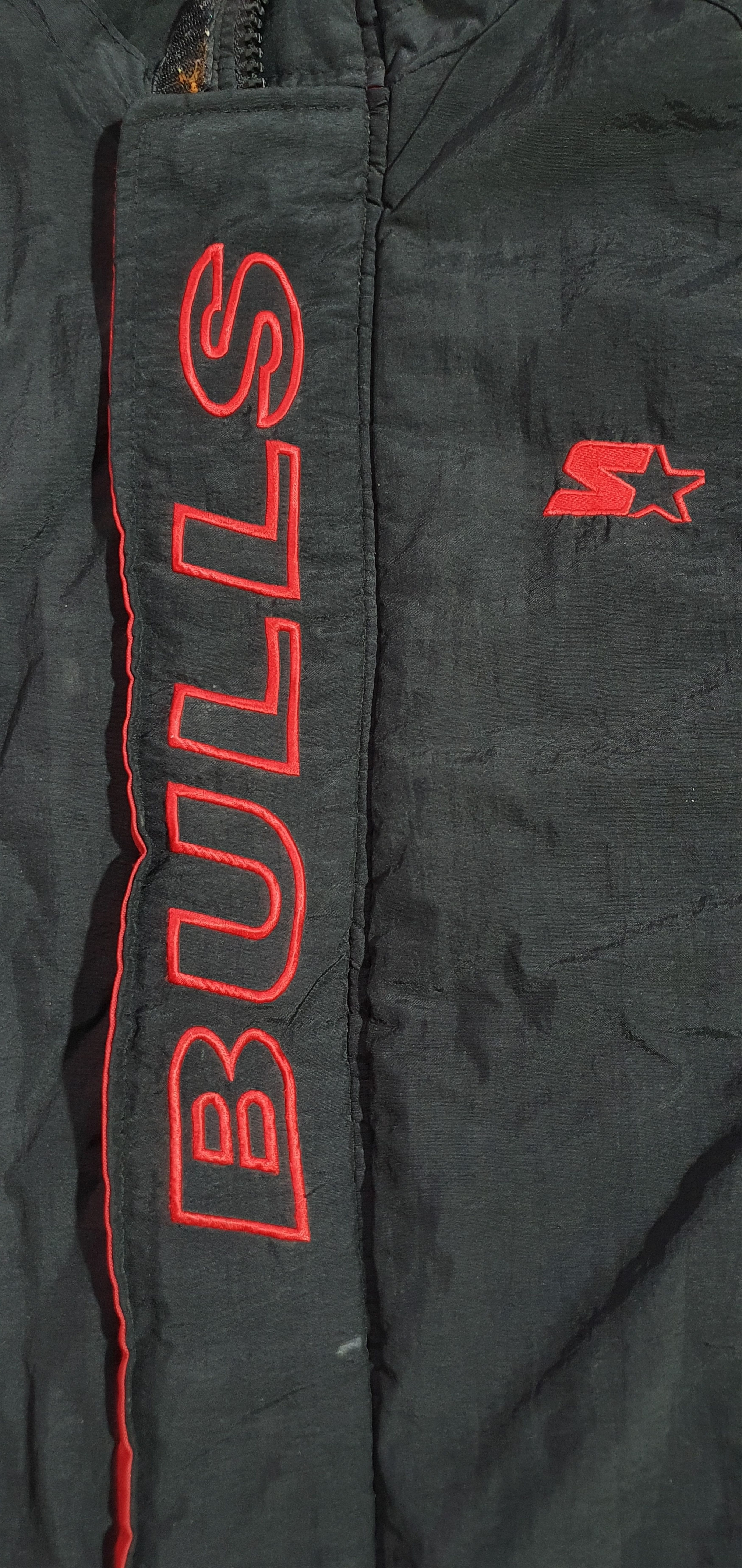 NBA × Starter 90s Vintage Chicago Bulls NBA Starter Rare Jacket Size US L / EU 52-54 / 3 - 14 Thumbnail