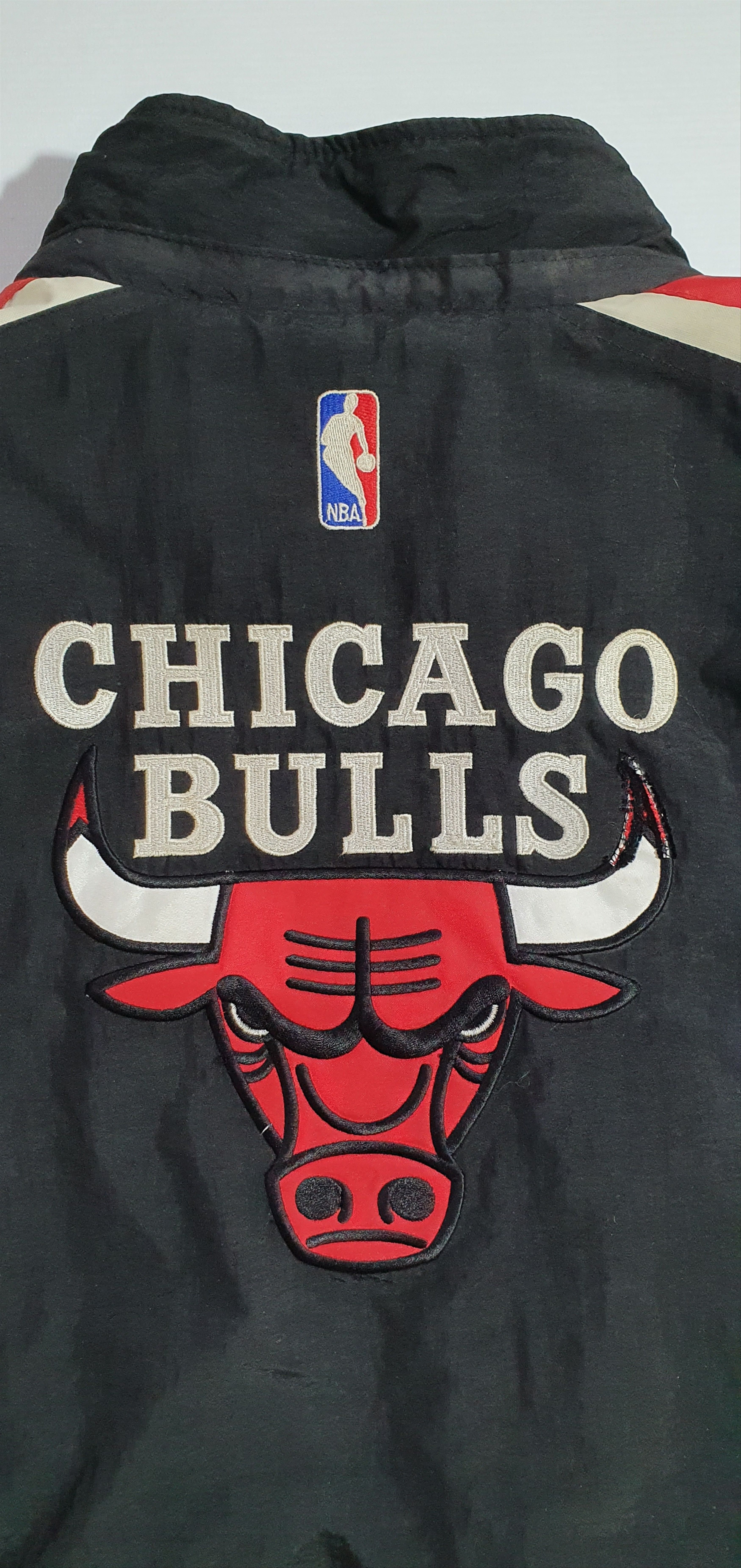 NBA × Starter 90s Vintage Chicago Bulls NBA Starter Rare Jacket Size US L / EU 52-54 / 3 - 6 Thumbnail