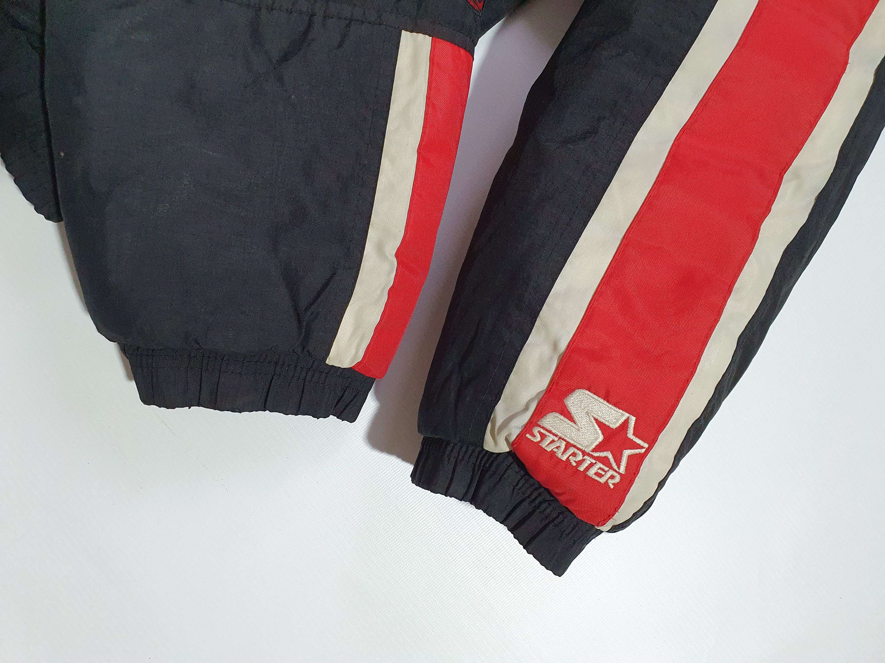 NBA × Starter 90s Vintage Chicago Bulls NBA Starter Rare Jacket Size US L / EU 52-54 / 3 - 8 Thumbnail