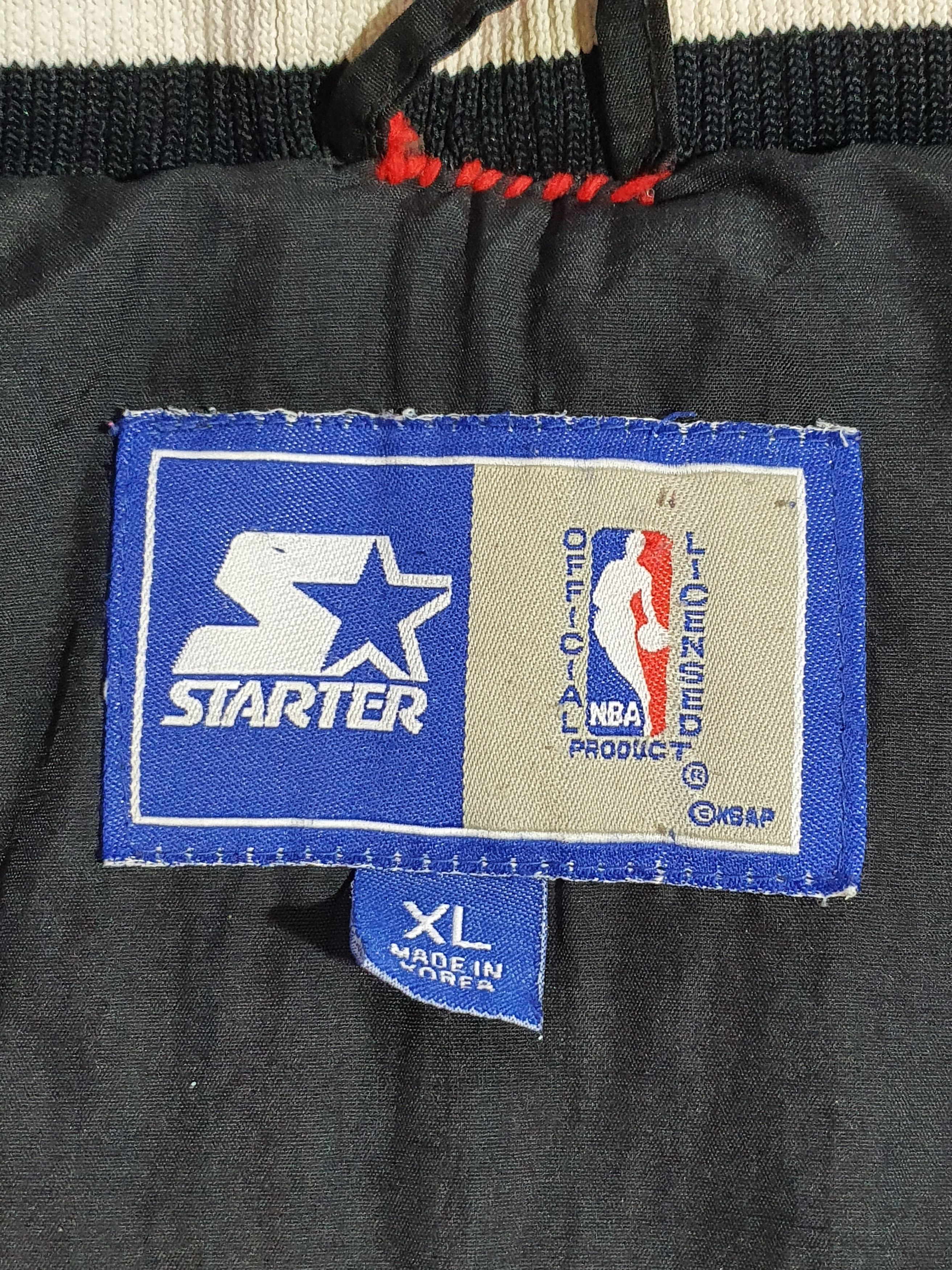 NBA × Starter 90s Vintage Chicago Bulls NBA Starter Rare Jacket Size US L / EU 52-54 / 3 - 9 Thumbnail