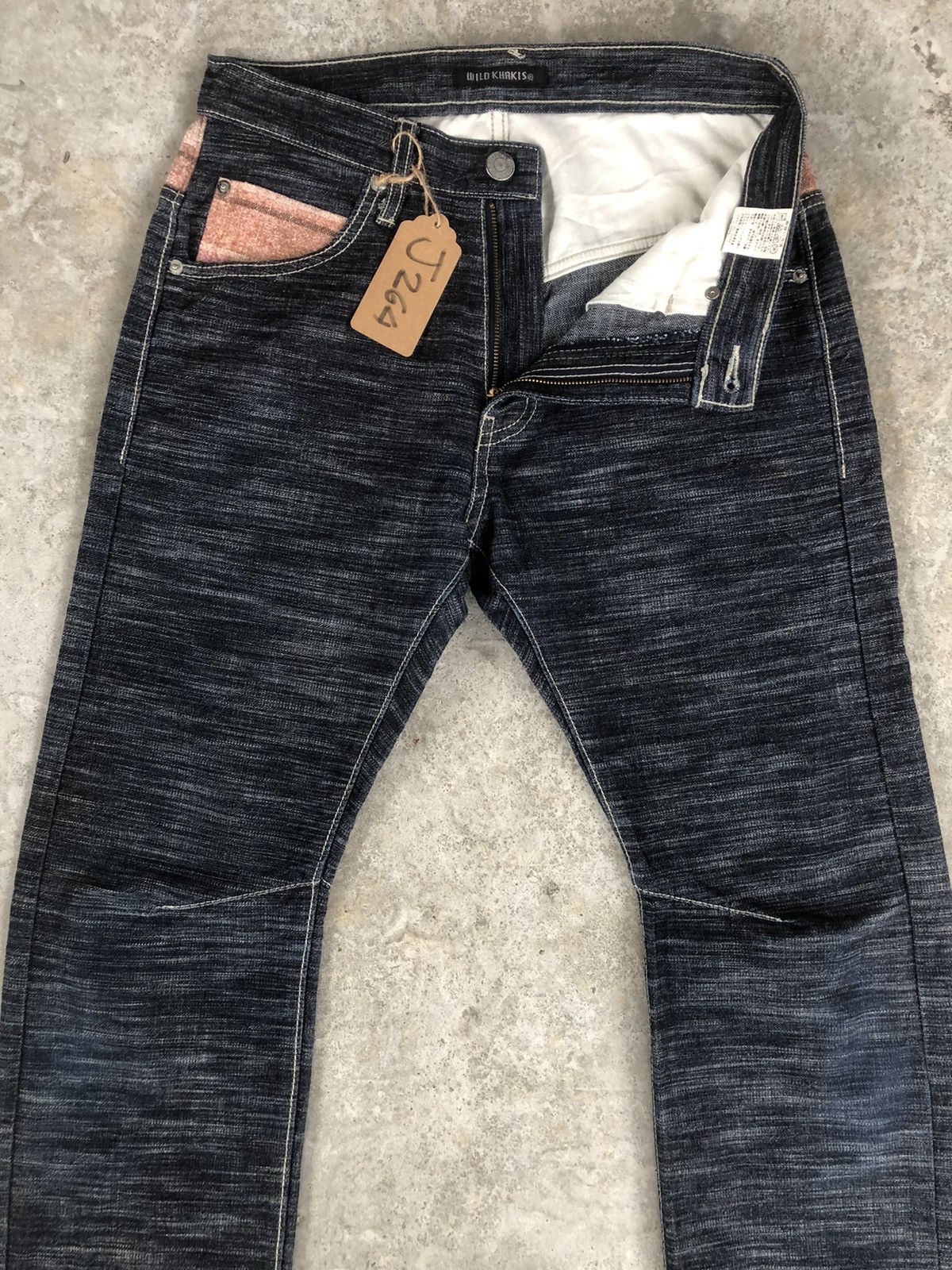 Japanese Brand Japanese Wild Khakis Striped Boro Denim Blanket Navajo Style Size US 30 / EU 46 - 5 Thumbnail