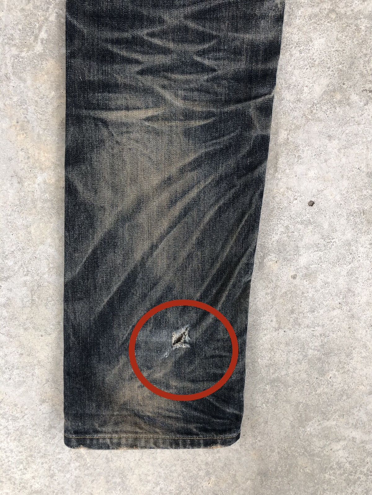 Japanese Brand Rare Yoshitomo Nara Lolita All Star Paris Distressed Jeans Size US 32 / EU 48 - 17 Thumbnail