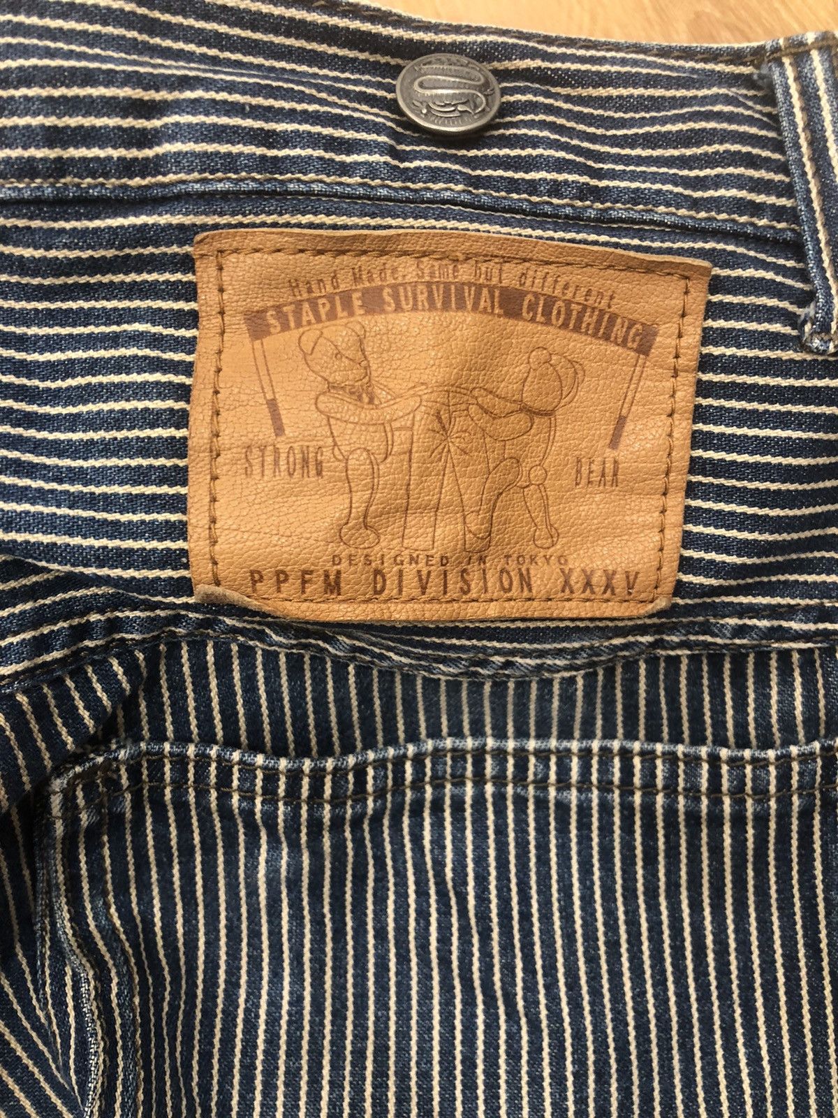 PPFM PPFM Division Hickory stripe Denim Size US 30 / EU 46 - 5 Thumbnail