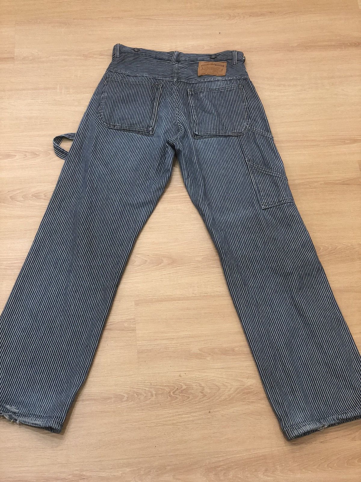 PPFM PPFM Division Hickory stripe Denim Size US 30 / EU 46 - 2 Thumbnail