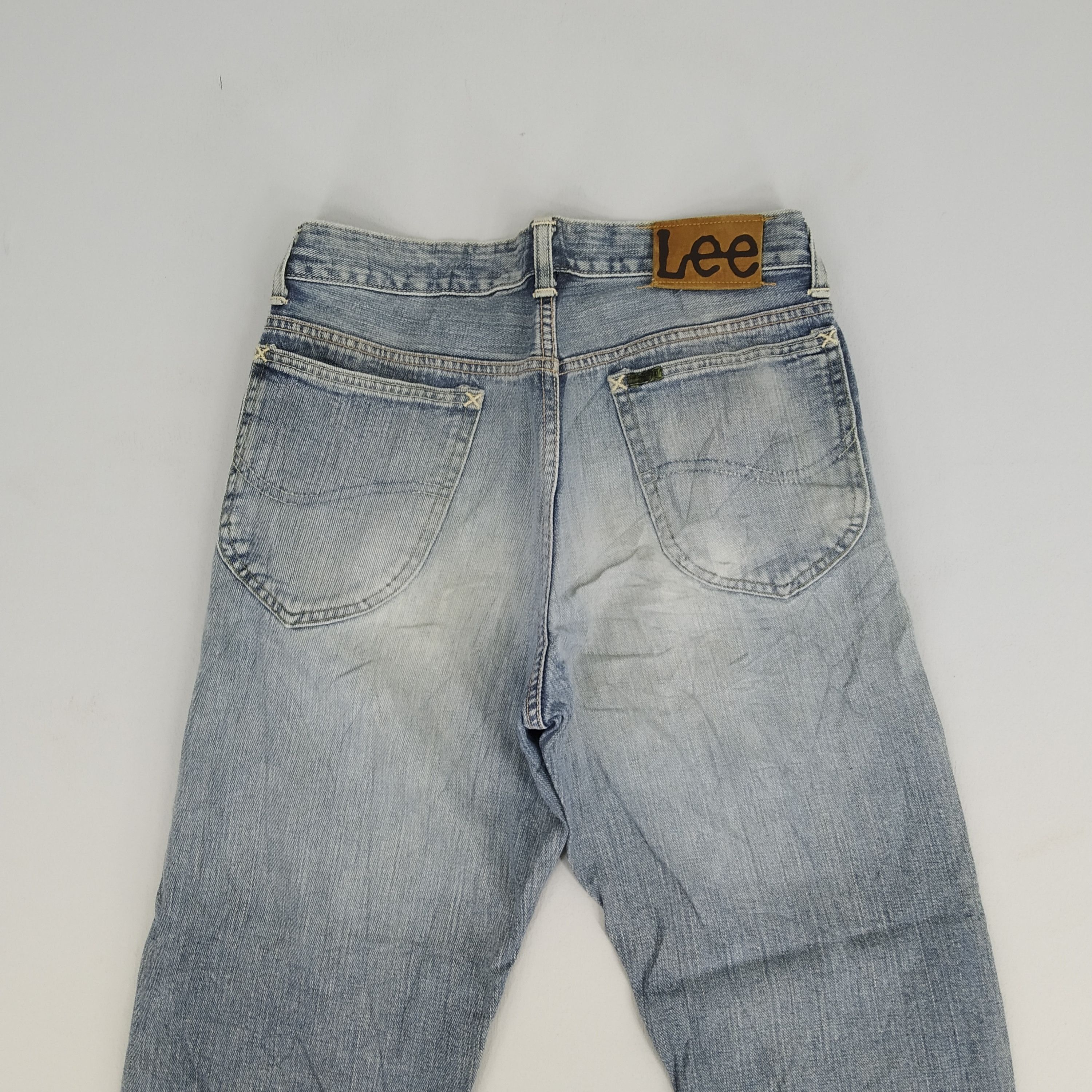 Lee Size 30 LEE Stone Wash Denim Jeans Retro Jeans Size US 30 / EU 46 - 5 Thumbnail