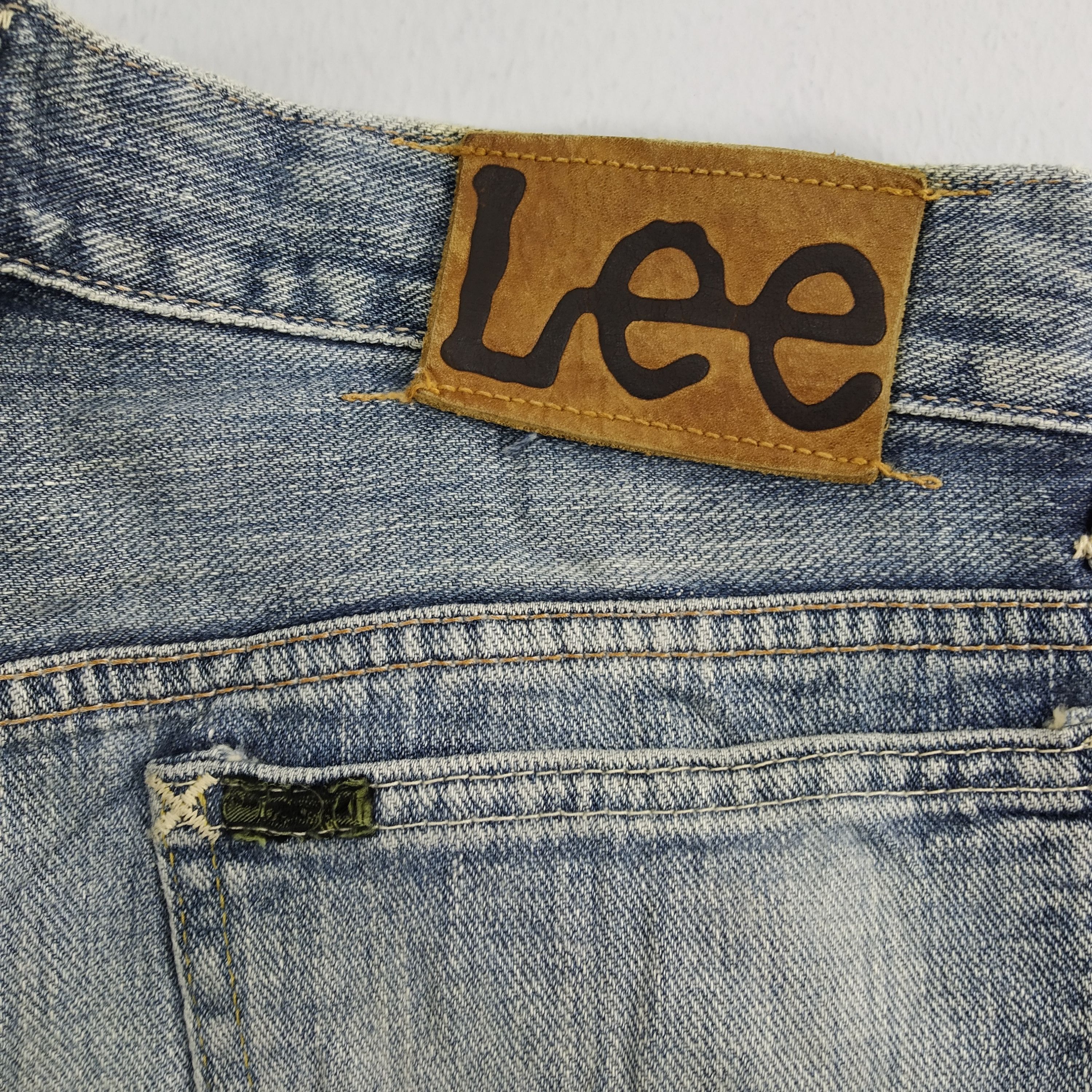 Lee Size 30 LEE Stone Wash Denim Jeans Retro Jeans Size US 30 / EU 46 - 12 Thumbnail