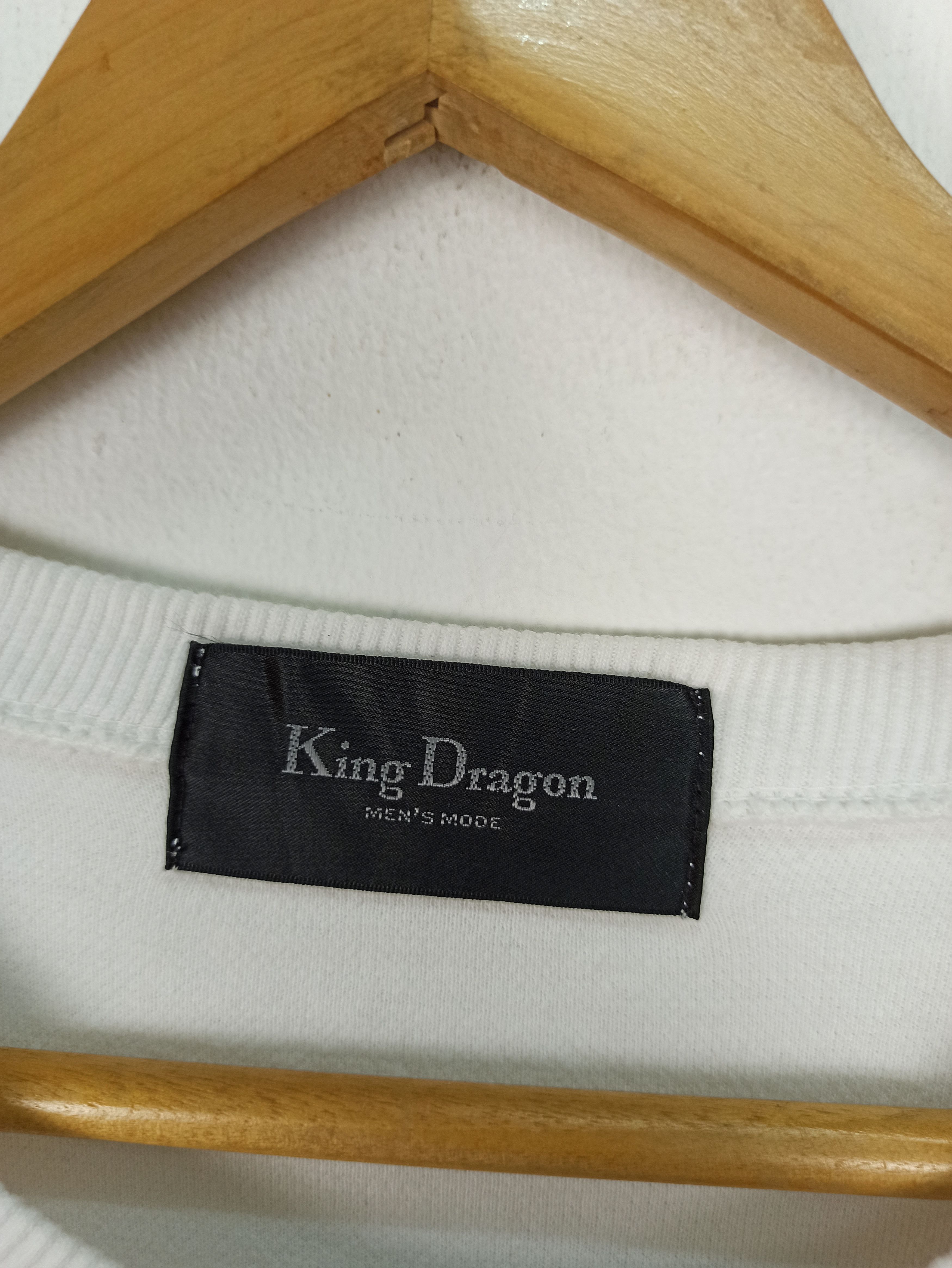 Japanese Brand King Dragon Embroidered Big Logo Sweatshirts Jumper (c43) Size US M / EU 48-50 / 2 - 5 Thumbnail