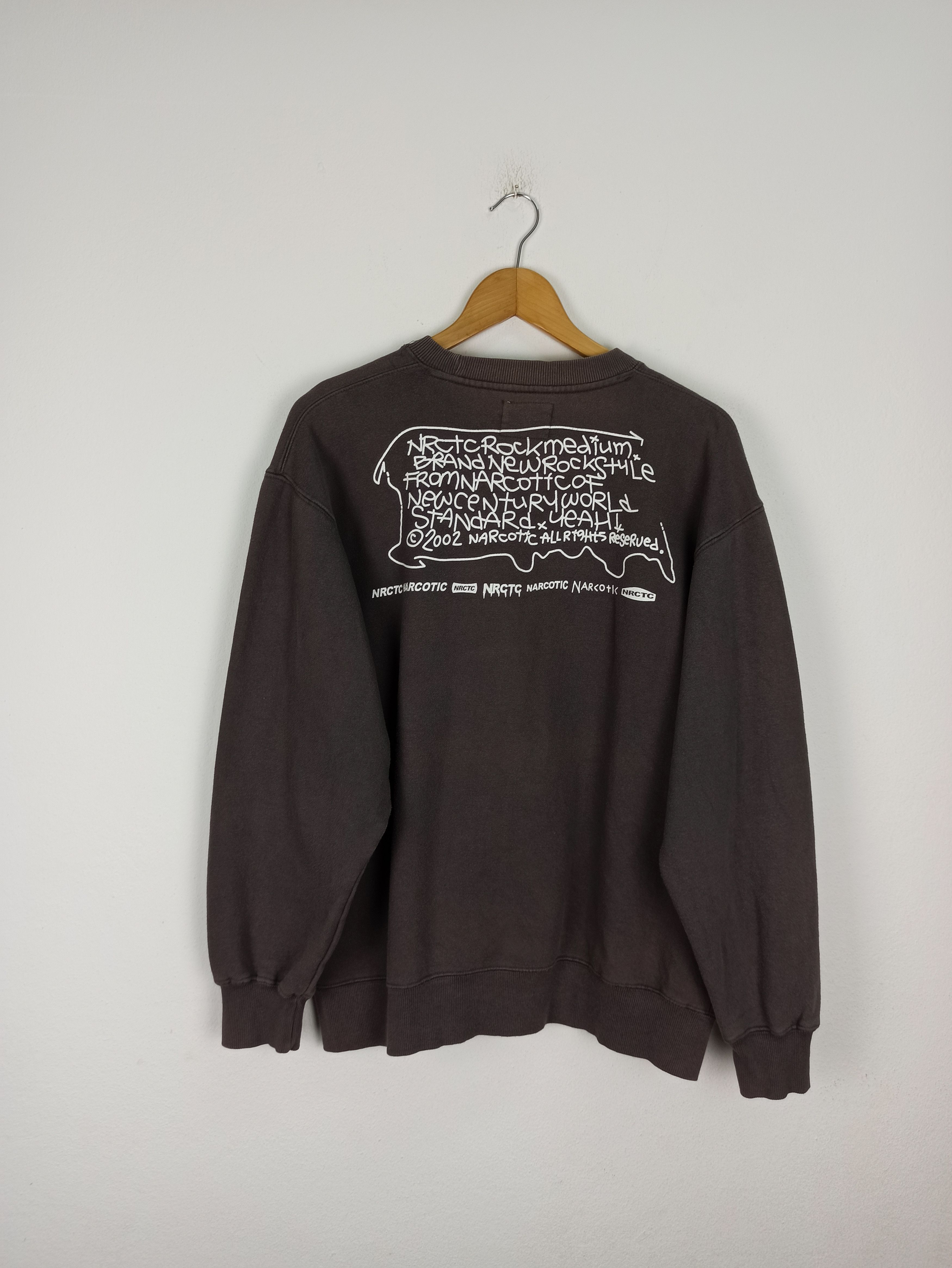 If Six Was Nine RARE Narcotic Gdc Sweatshirt Jumper (c40) Size US L / EU 52-54 / 3 - 4 Thumbnail