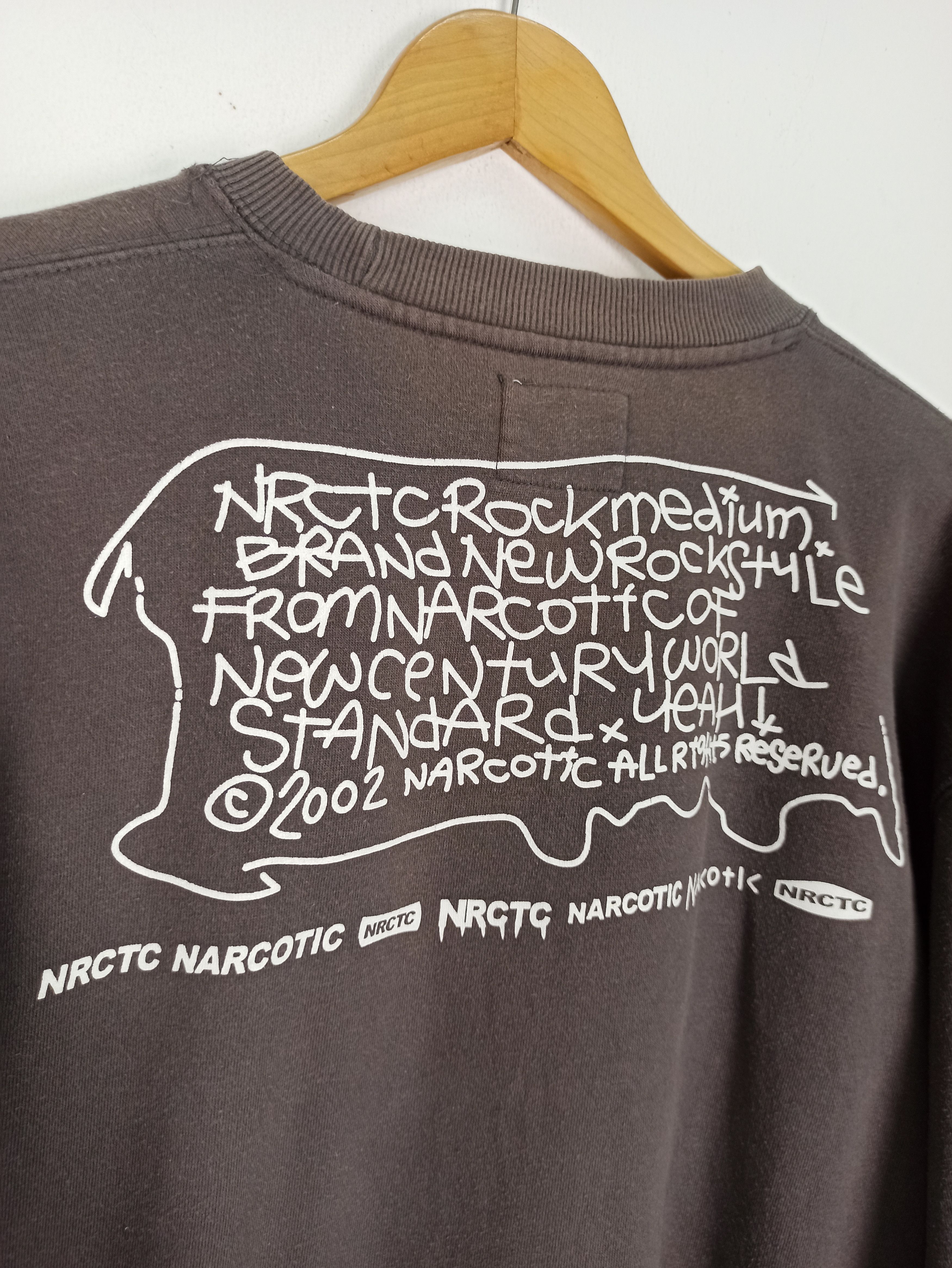 If Six Was Nine RARE Narcotic Gdc Sweatshirt Jumper (c40) Size US L / EU 52-54 / 3 - 5 Thumbnail