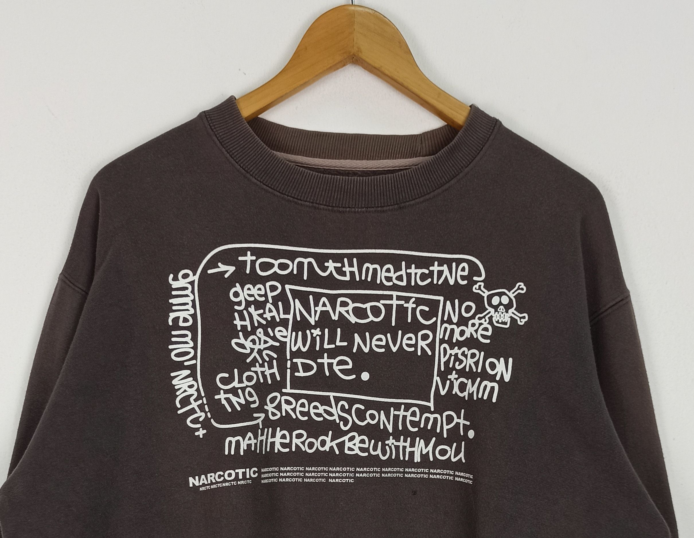 If Six Was Nine RARE Narcotic Gdc Sweatshirt Jumper (c40) Size US L / EU 52-54 / 3 - 2 Thumbnail