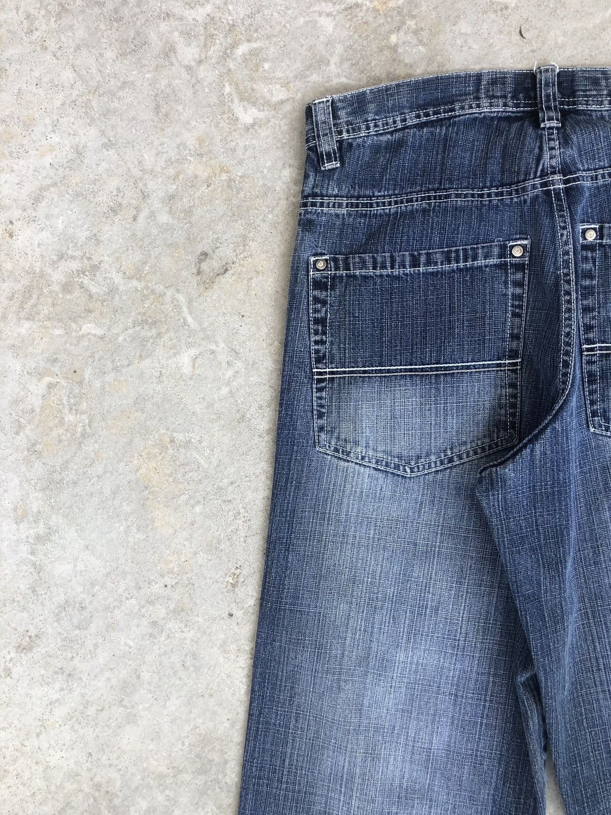 Southpole Southpole Baggy Jeans Hip Hop Distressed Jeans Size US 33 - 9 Thumbnail