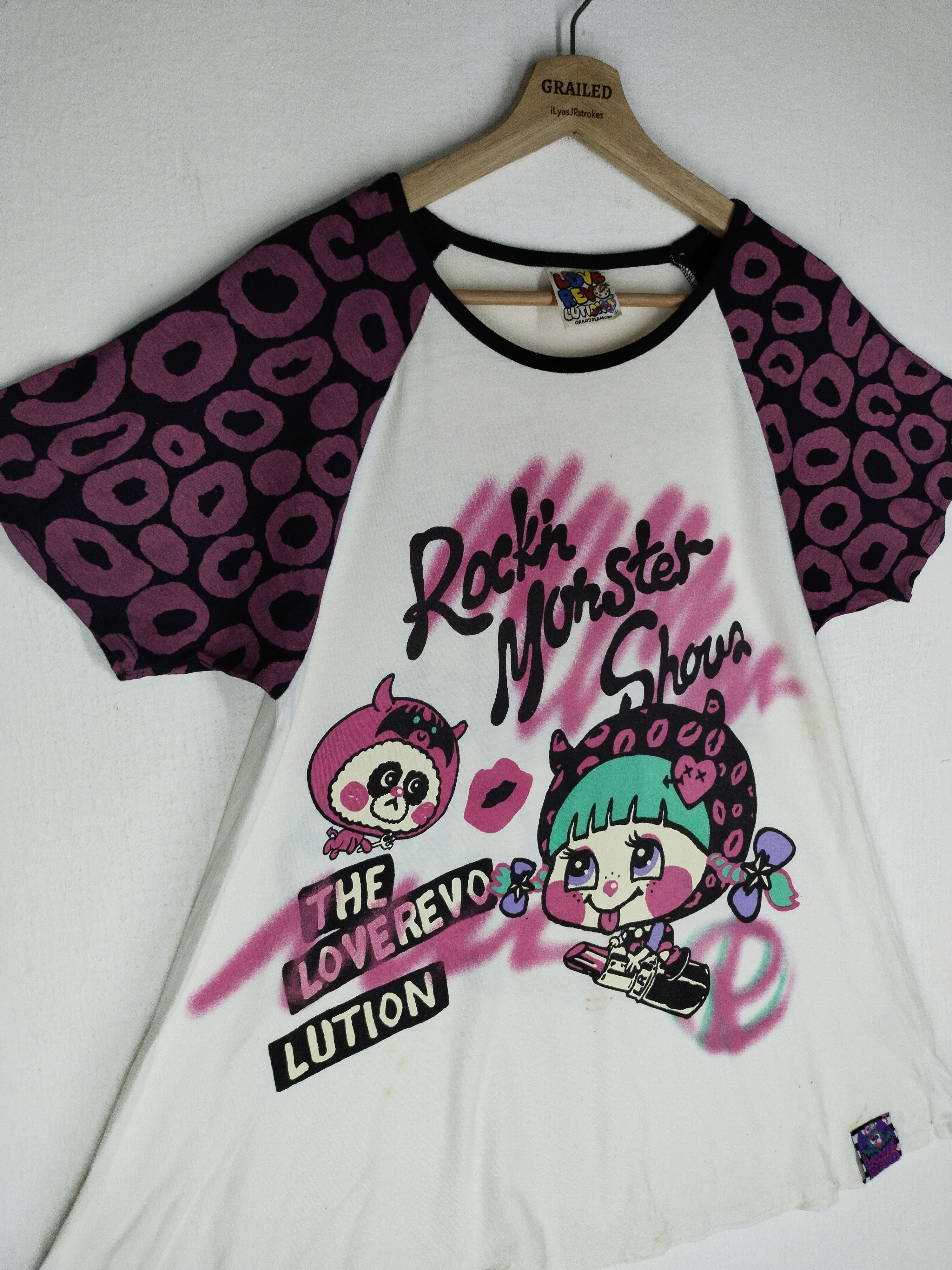 Grand Slam × Japanese Brand 🔥 GRAND SLAM ROCK MONSTER SHOW INKTASTIC METAL TEE Size M / US 6-8 / IT 42-44 - 7 Thumbnail