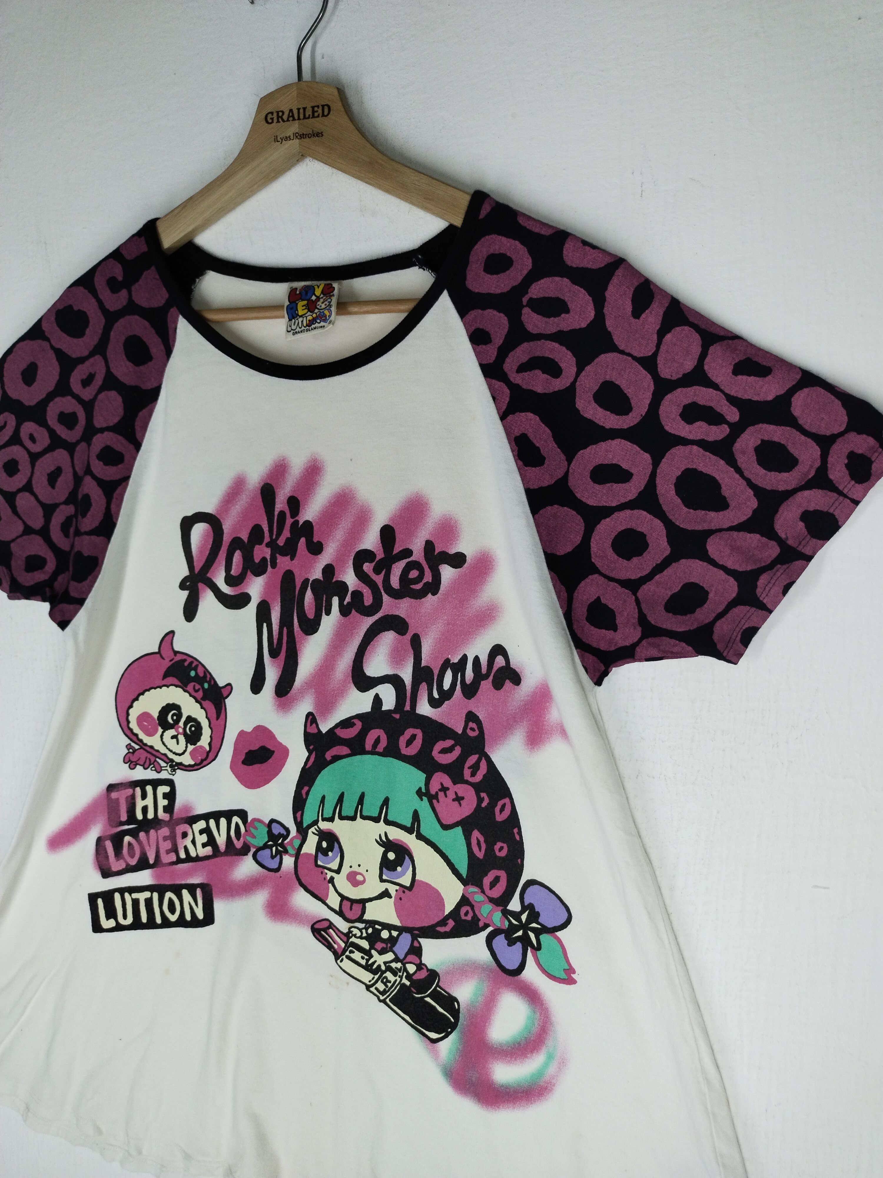 Grand Slam × Japanese Brand 🔥 GRAND SLAM ROCK MONSTER SHOW INKTASTIC METAL TEE Size M / US 6-8 / IT 42-44 - 8 Thumbnail