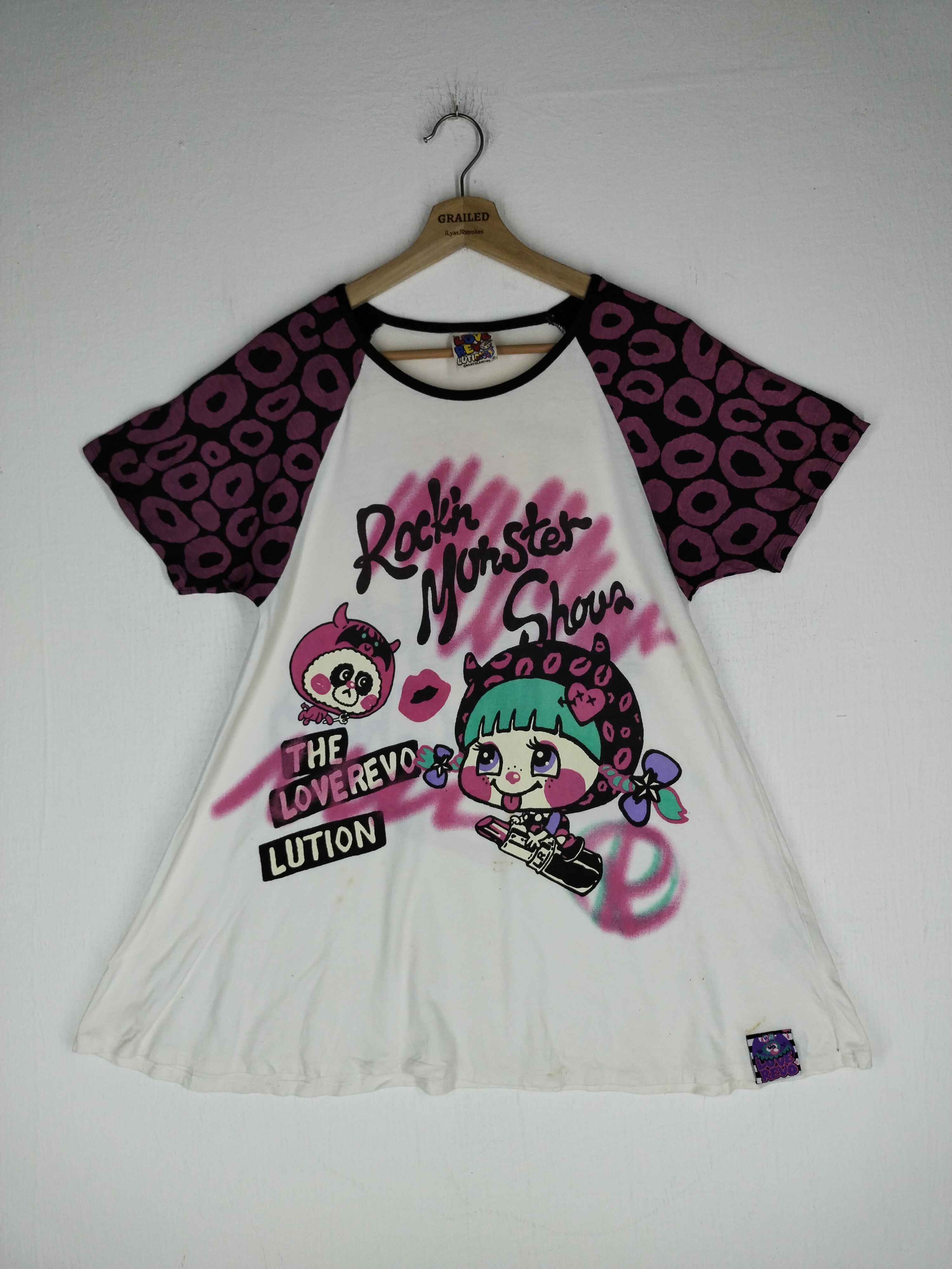 Grand Slam × Japanese Brand 🔥 GRAND SLAM ROCK MONSTER SHOW INKTASTIC METAL TEE Size M / US 6-8 / IT 42-44 - 1 Thumbnail