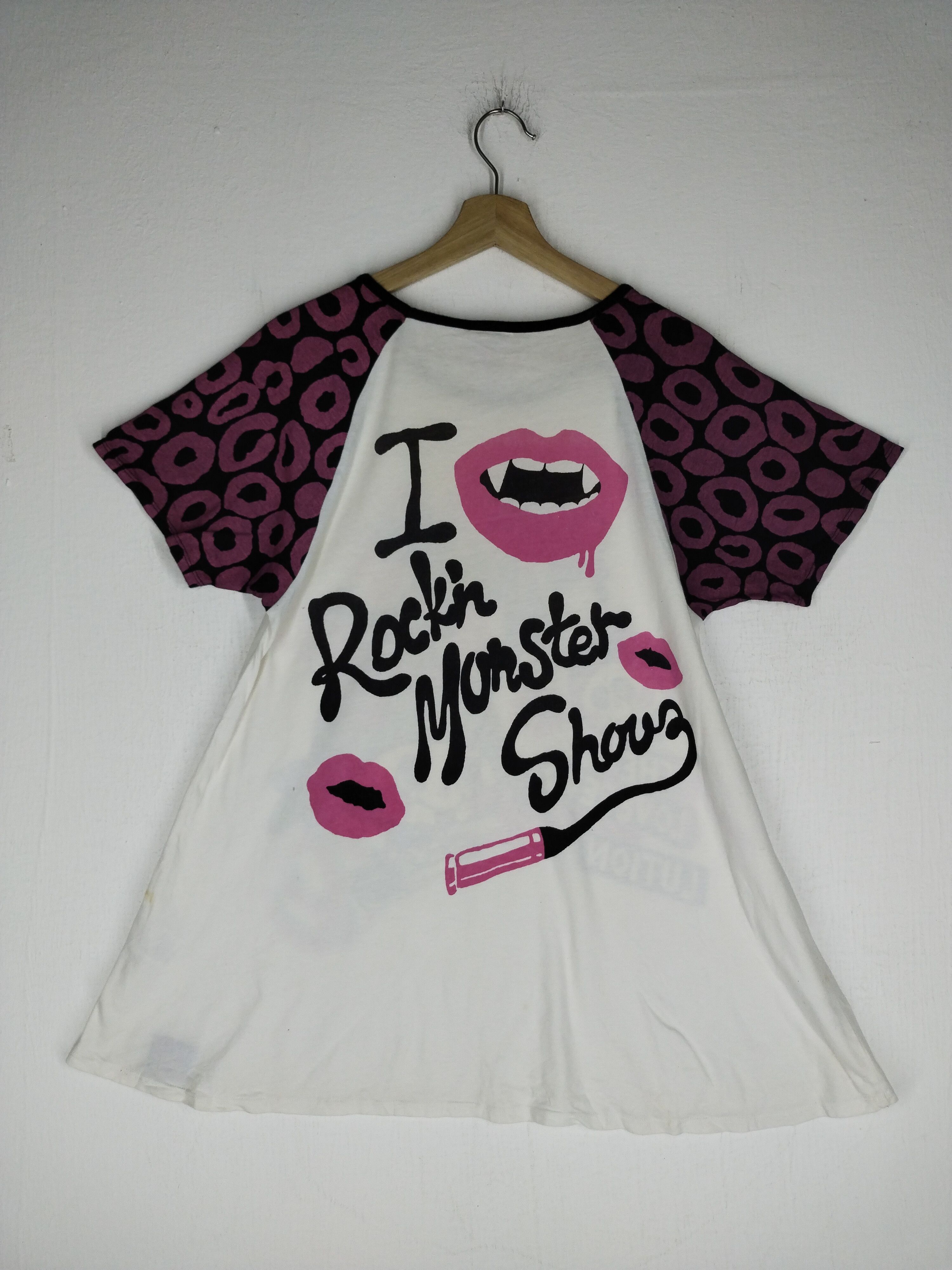 Grand Slam × Japanese Brand 🔥 GRAND SLAM ROCK MONSTER SHOW INKTASTIC METAL TEE Size M / US 6-8 / IT 42-44 - 2 Thumbnail