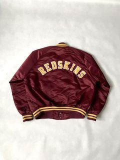 Vintage Logo 7 Washington Redskins Varsity Jacket Large NFL