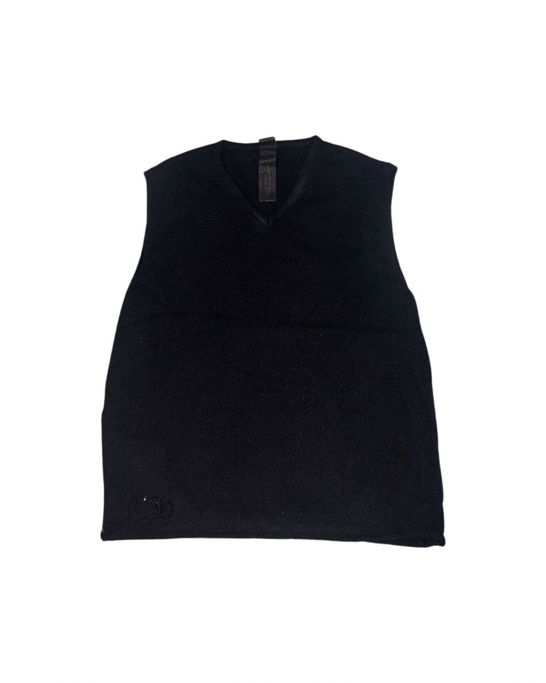 Chrome Hearts Rhinestone dagger cashmere sleeve less sweater tank top Size M / US 6-8 / IT 42-44 - 2 Thumbnail
