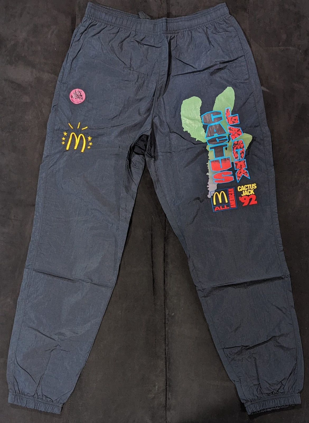 Travis Scott Travis Scott X McDonald's All American 92 Nylon Pants ...