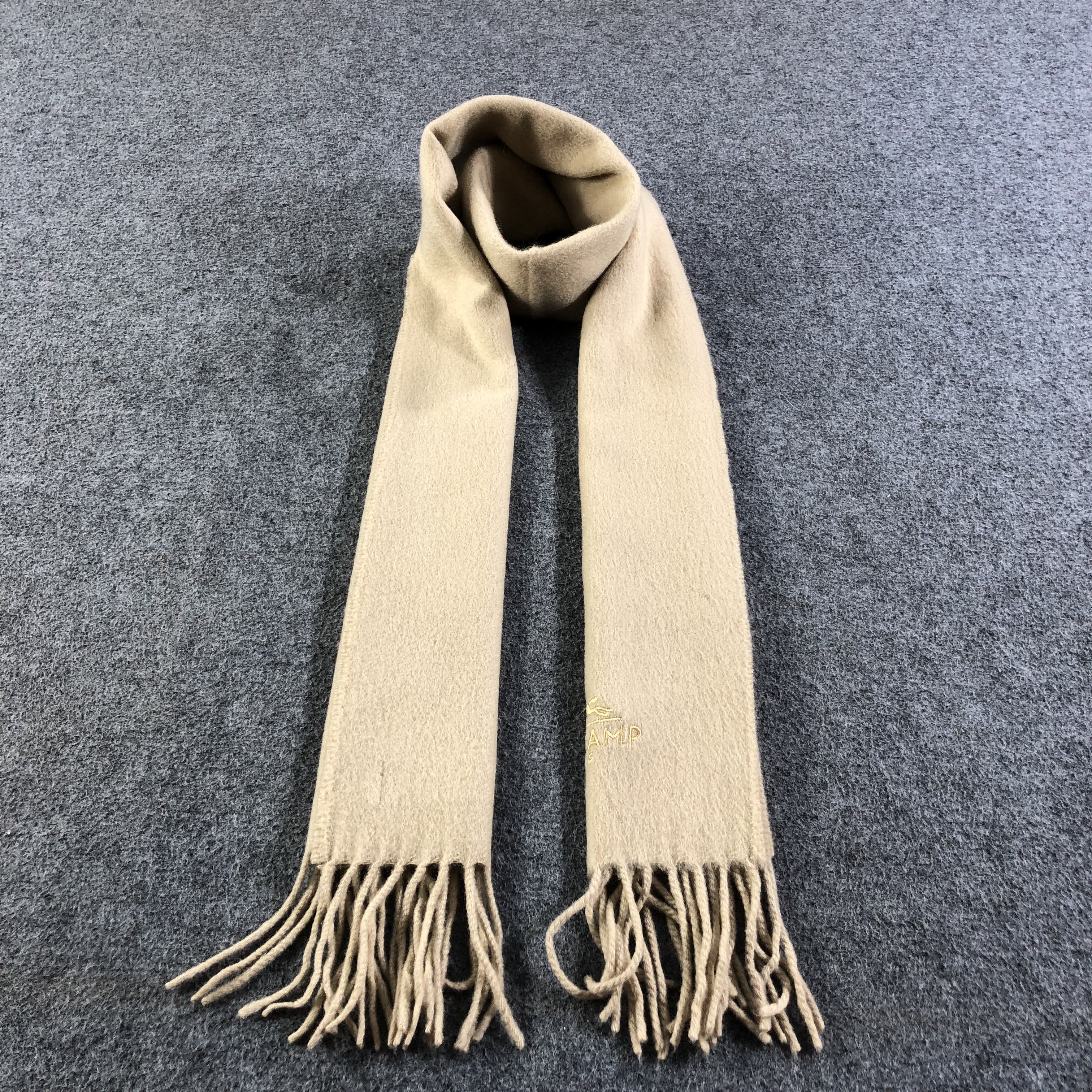 Longchamp Longchamp Cashmere Scarf Muffler V1226 Size ONE SIZE - 1 Thumbnail