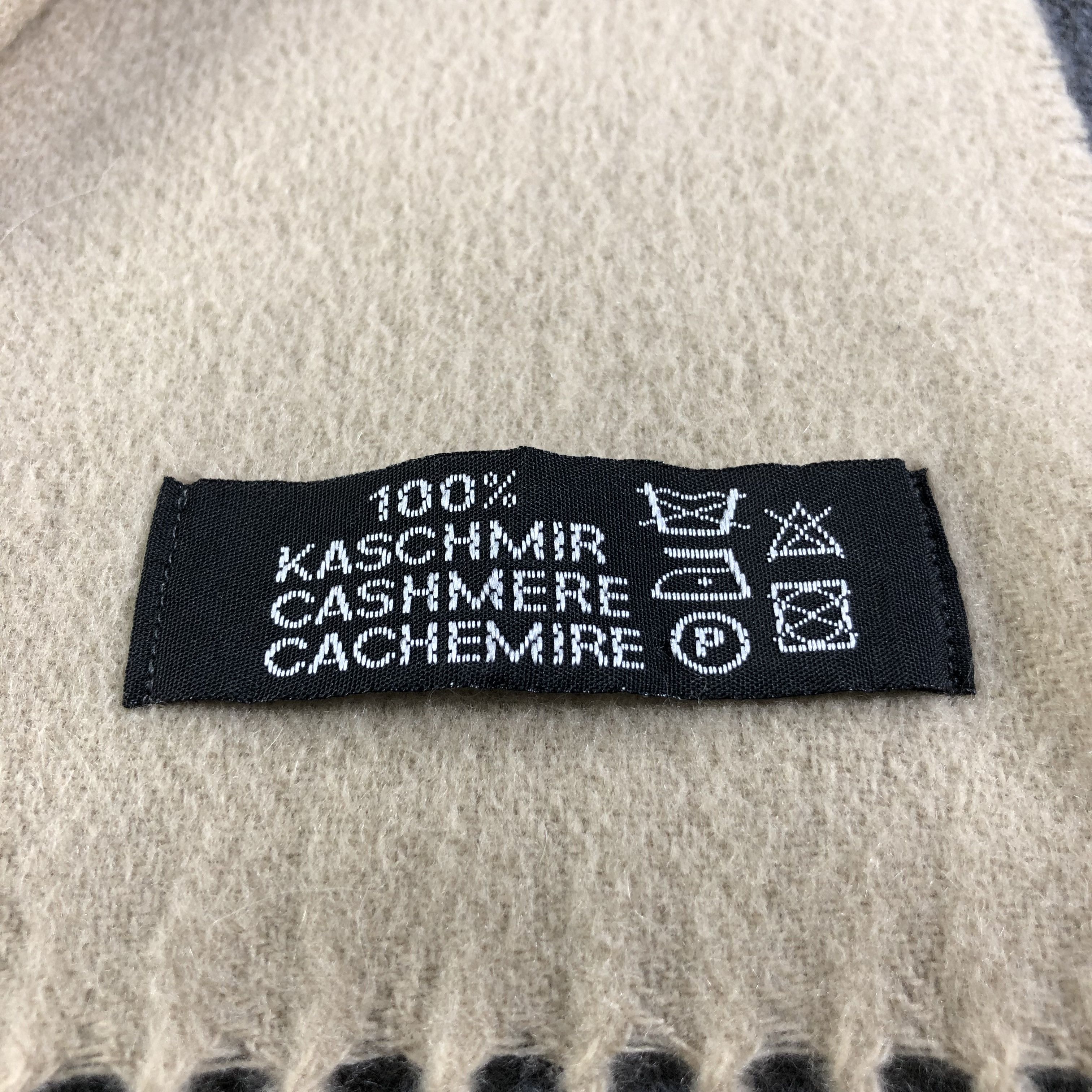 Longchamp Longchamp Cashmere Scarf Muffler V1226 Size ONE SIZE - 5 Thumbnail