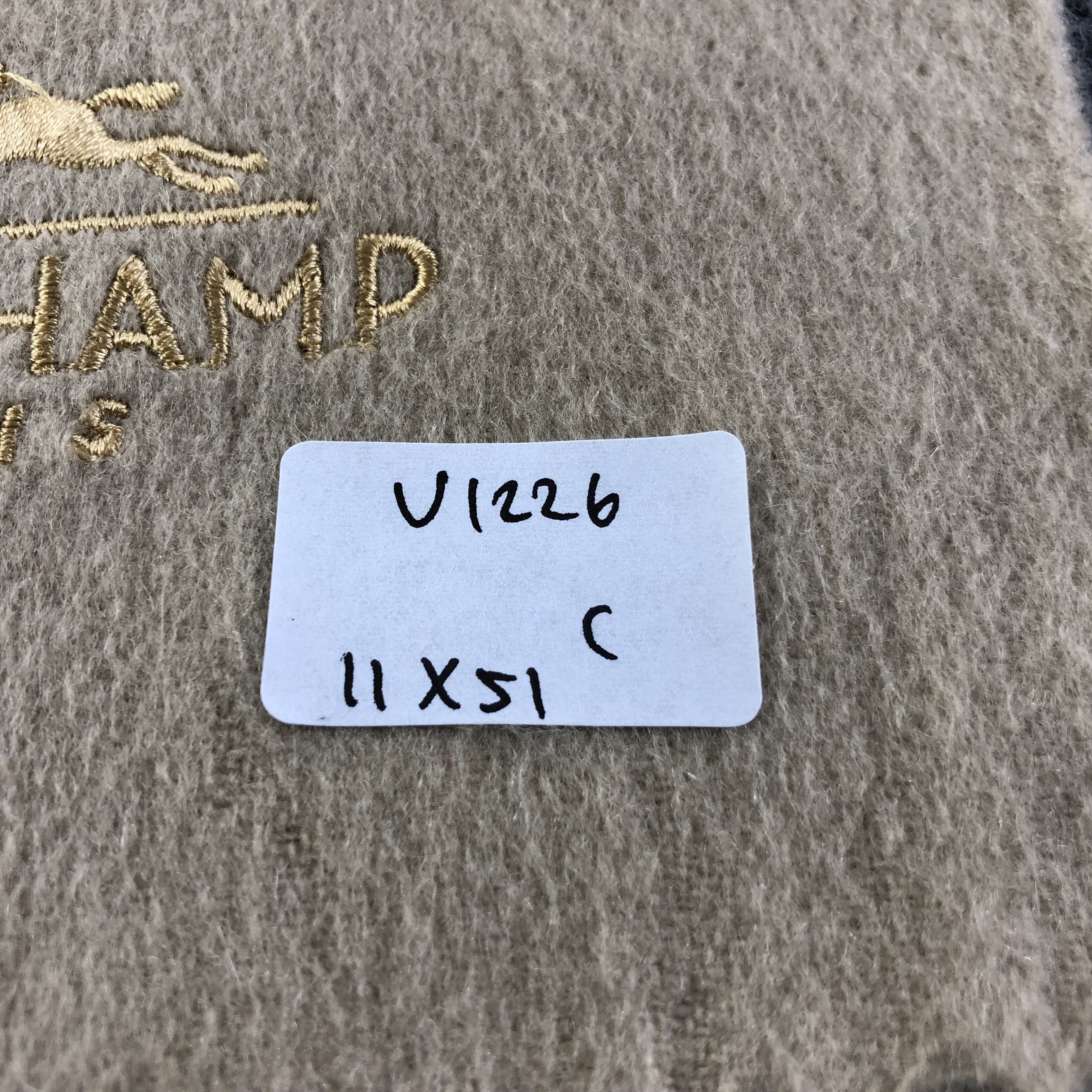 Longchamp Longchamp Cashmere Scarf Muffler V1226 Size ONE SIZE - 10 Thumbnail