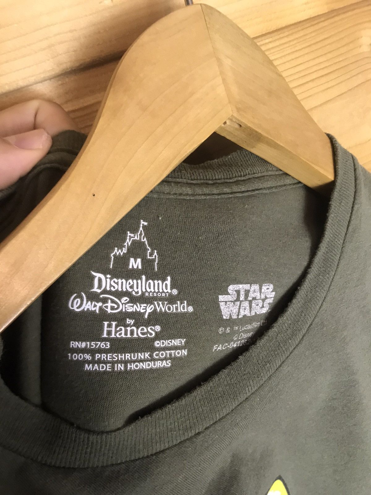 Hanes Star Wars X Disneyland Hanes t-shirt Size US M / EU 48-50 / 2 - 4 Thumbnail