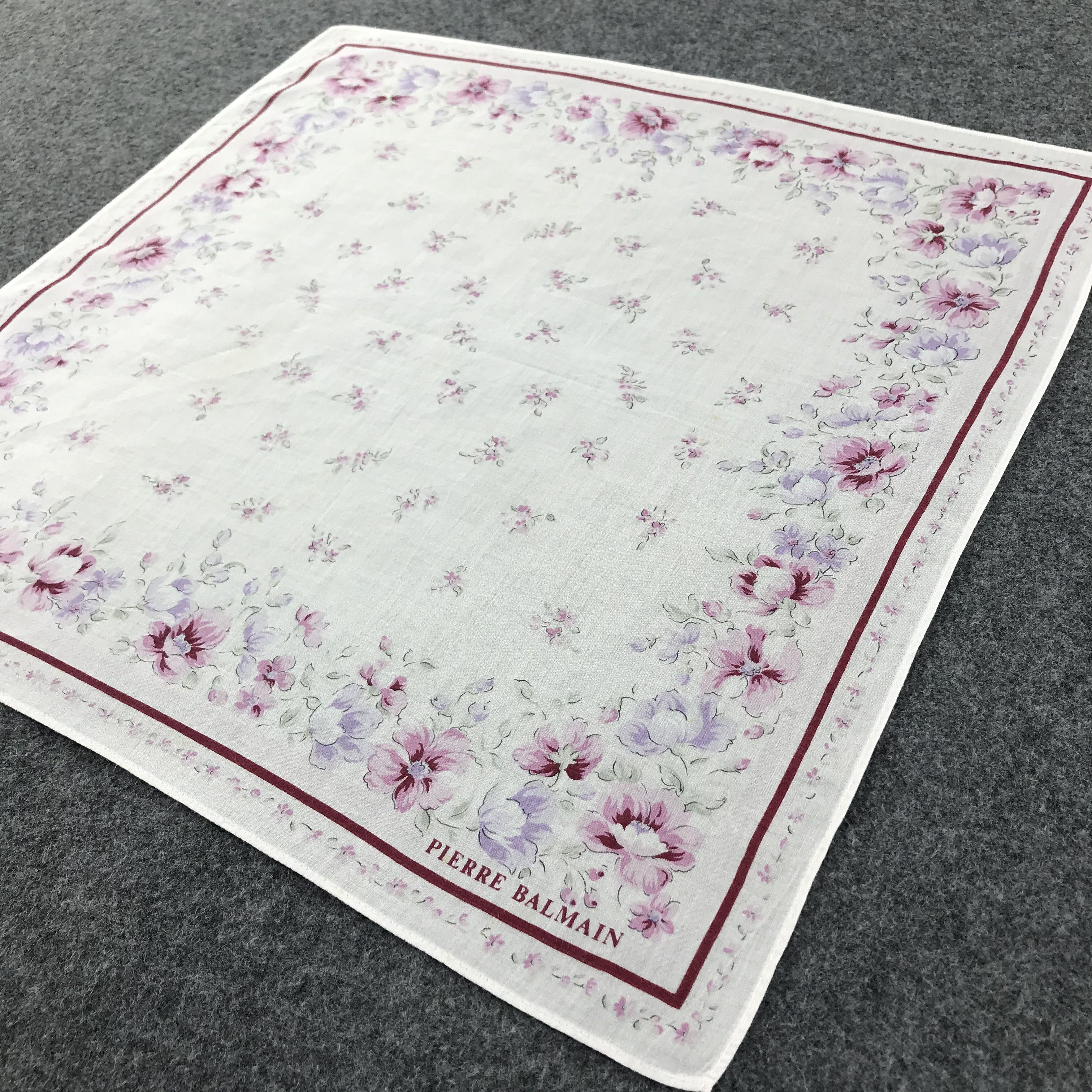 Pierre Balmain Pierre Balmain Handkerchief Neckerchief Bandana H254 Size ONE SIZE - 5 Thumbnail