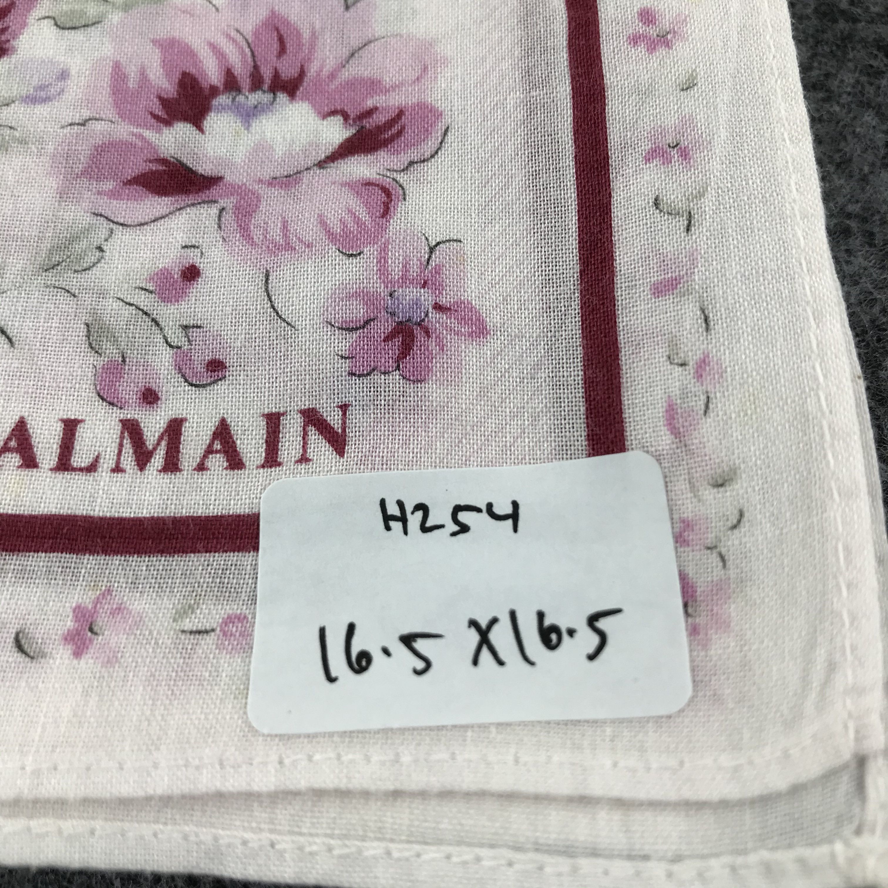 Pierre Balmain Pierre Balmain Handkerchief Neckerchief Bandana H254 Size ONE SIZE - 10 Thumbnail