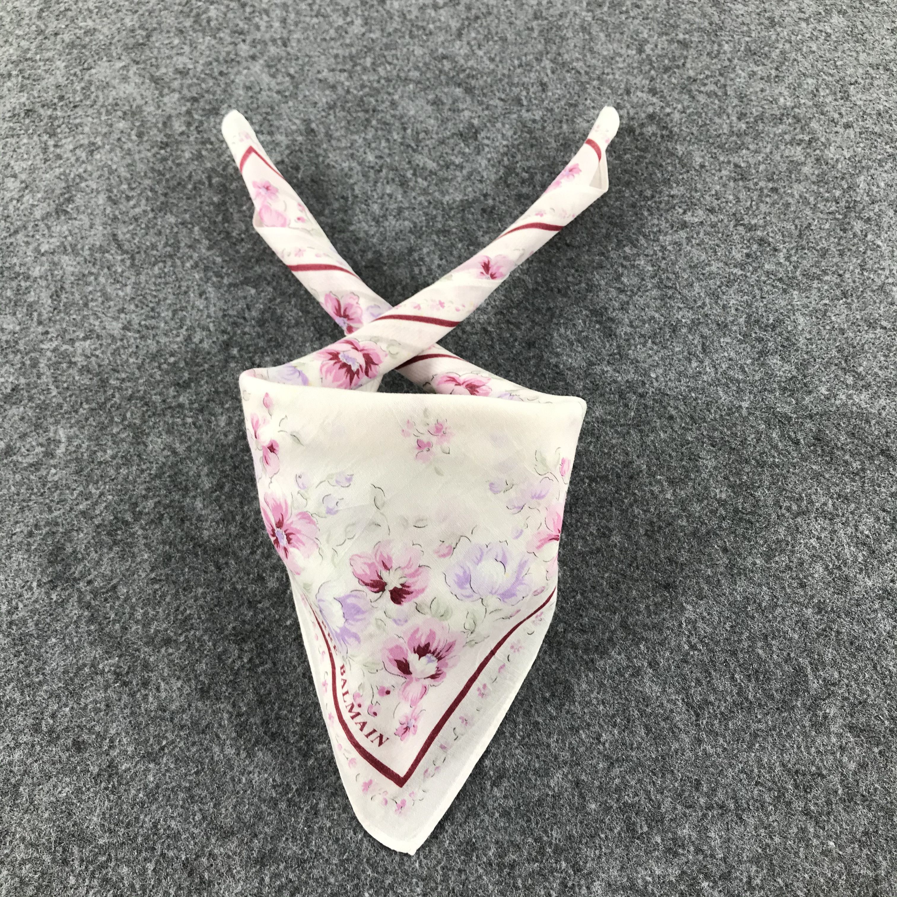 Pierre Balmain Pierre Balmain Handkerchief Neckerchief Bandana H254 Size ONE SIZE - 2 Thumbnail