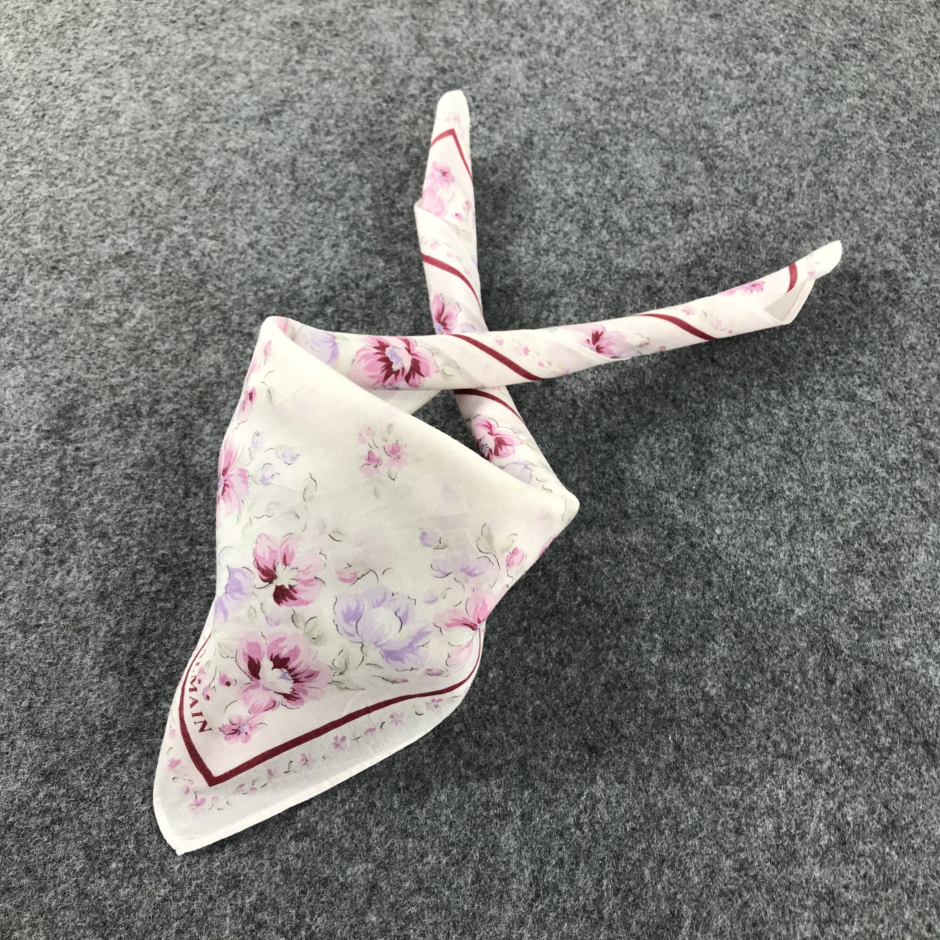 Pierre Balmain Pierre Balmain Handkerchief Neckerchief Bandana H254 Size ONE SIZE - 3 Thumbnail