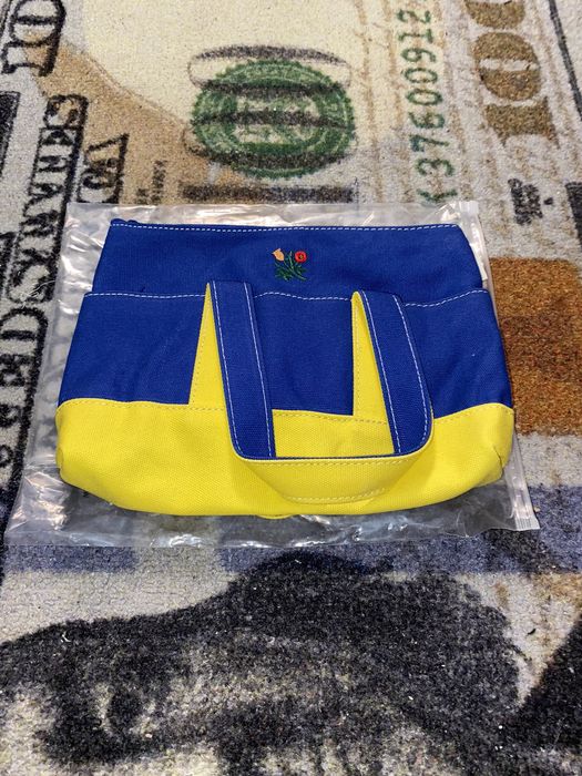 Mini Crest Contrast Tote Bag