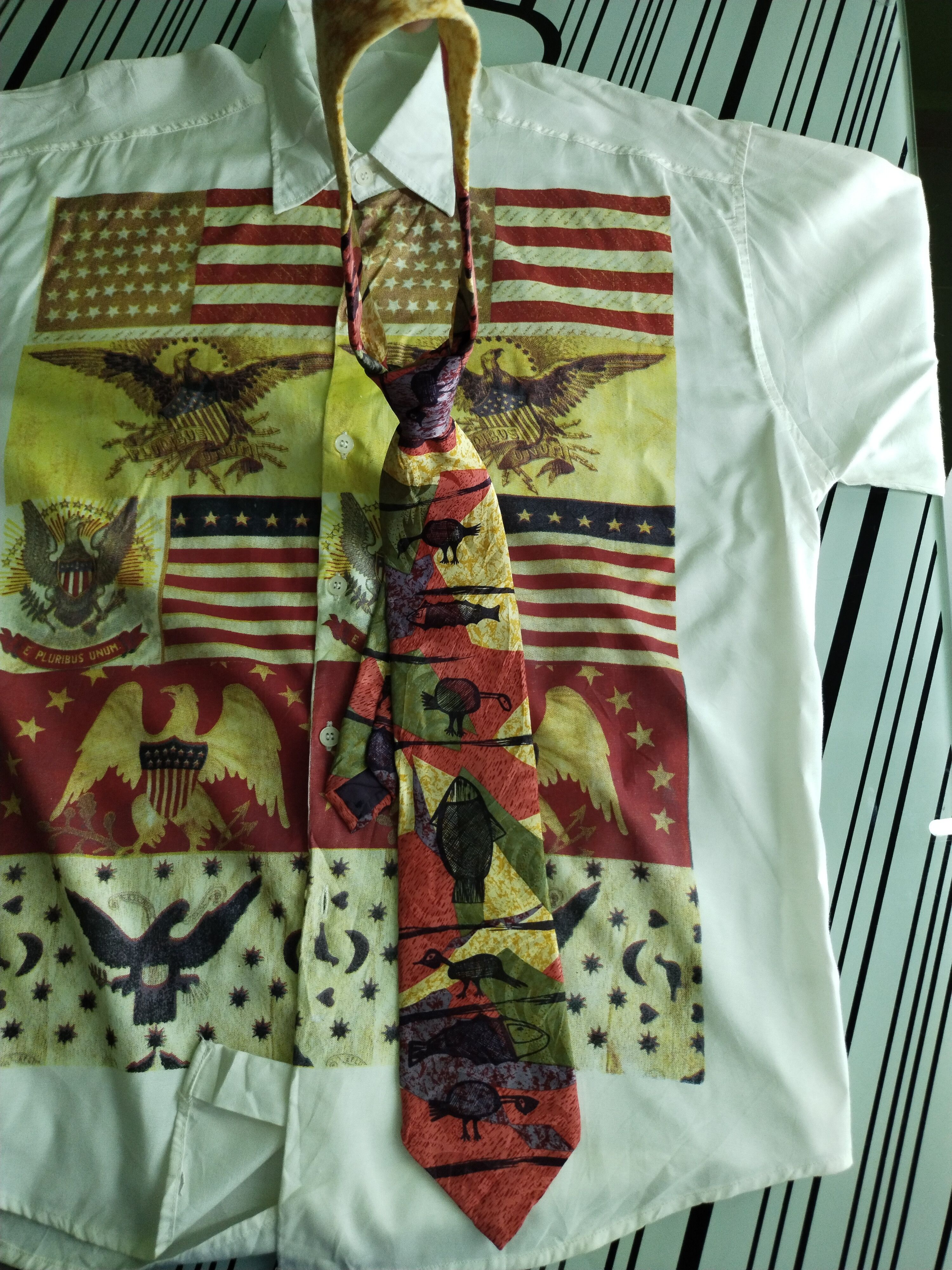 Japanese Brand 🔥 VTG FASHION NOVA AND TIE LONG SLEEVE Size US L / EU 52-54 / 3 - 8 Thumbnail