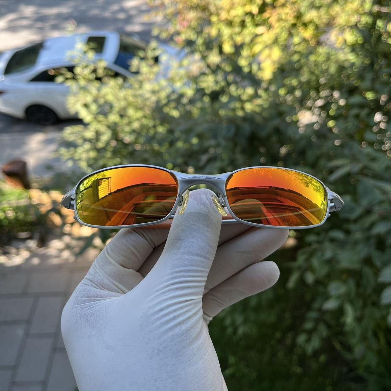 Oakley square wire 2.0 fire iridium best sale