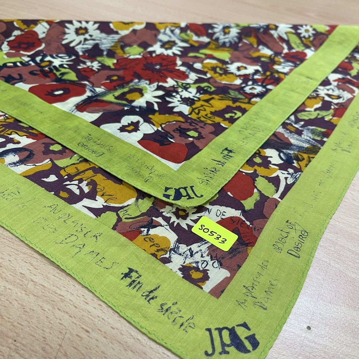 Jean Paul Gaultier Jean Paul Gaultier Handkerchief Neckerchief Bandana Size ONE SIZE - 8 Thumbnail