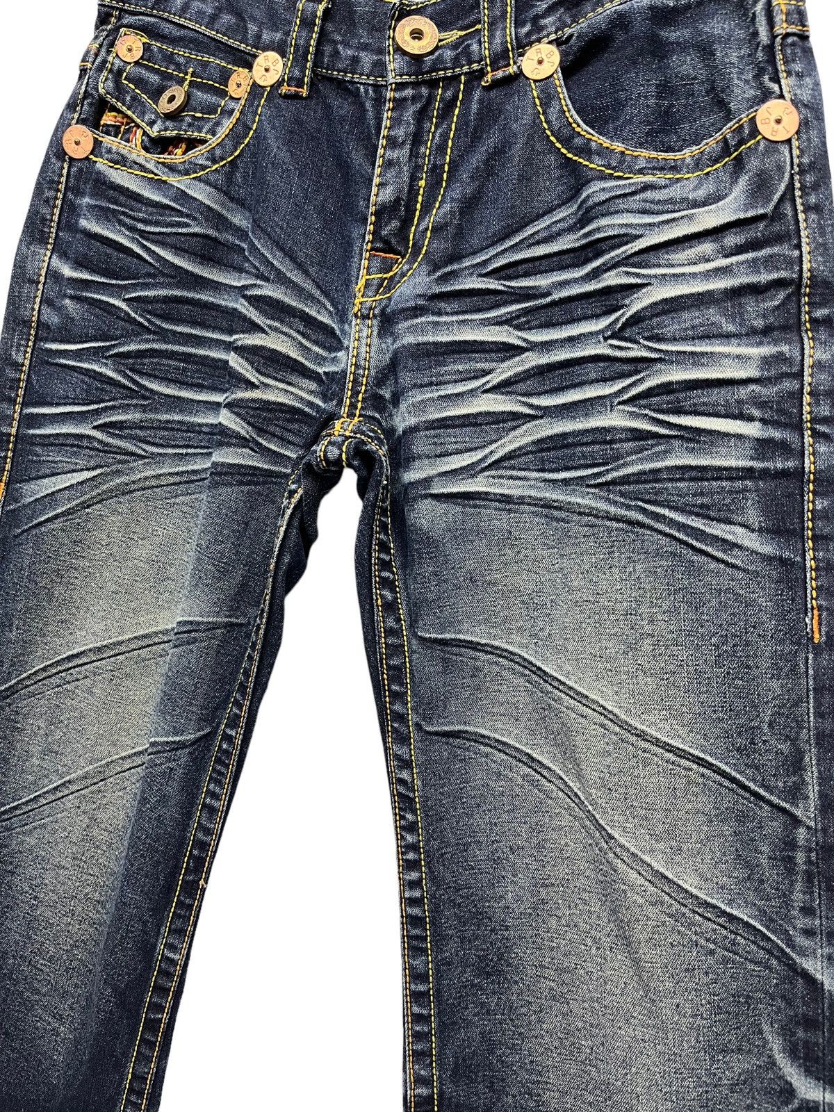 True Religion × Vintage 🔥90’s TRUE RELIGION BILLY SUPER T Whisker Denim Easy Fit Size 32" / US 10 / IT 46 - 5 Thumbnail