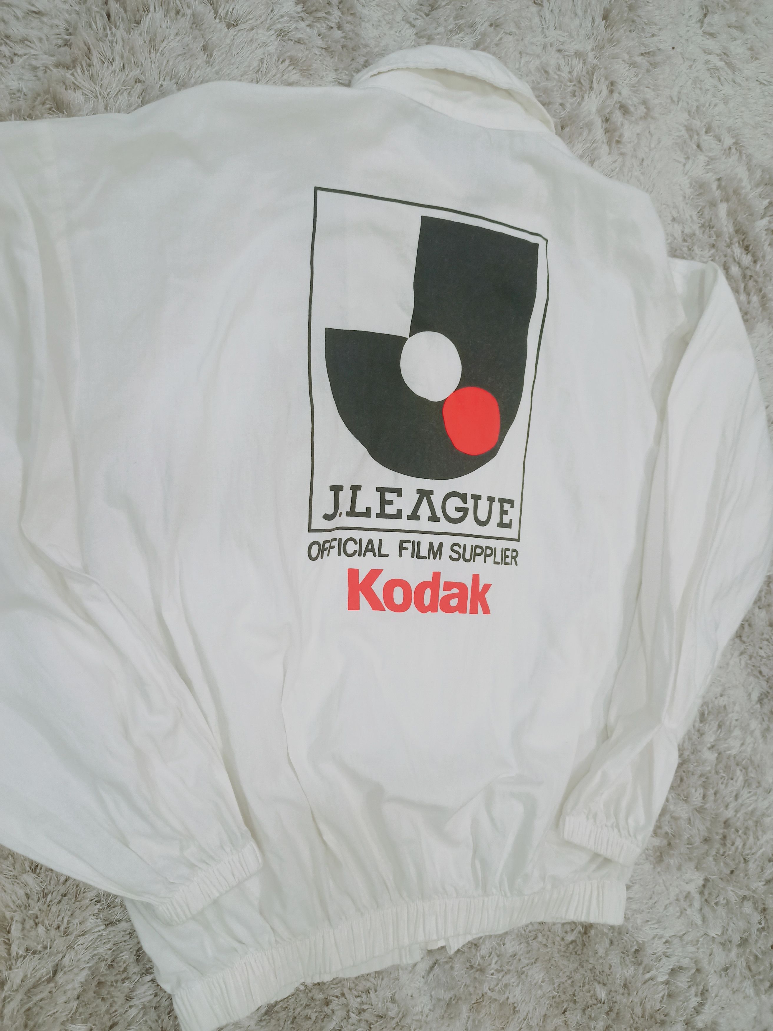 Kodak 🔥 Vintage Kodak J.League Promo Light Jacket Size US L / EU 52-54 / 3 - 3 Thumbnail