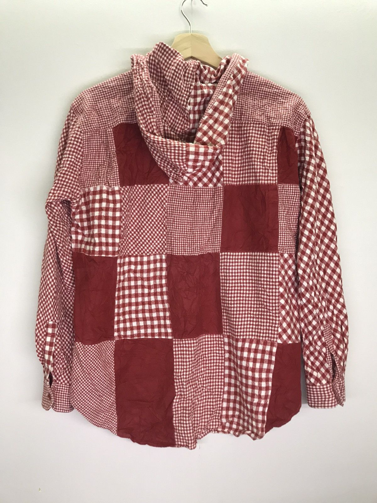 Designer Rare!🇯🇵Brand Pink House Full Patch work Hoodie Flannel Size US M / EU 48-50 / 2 - 2 Thumbnail